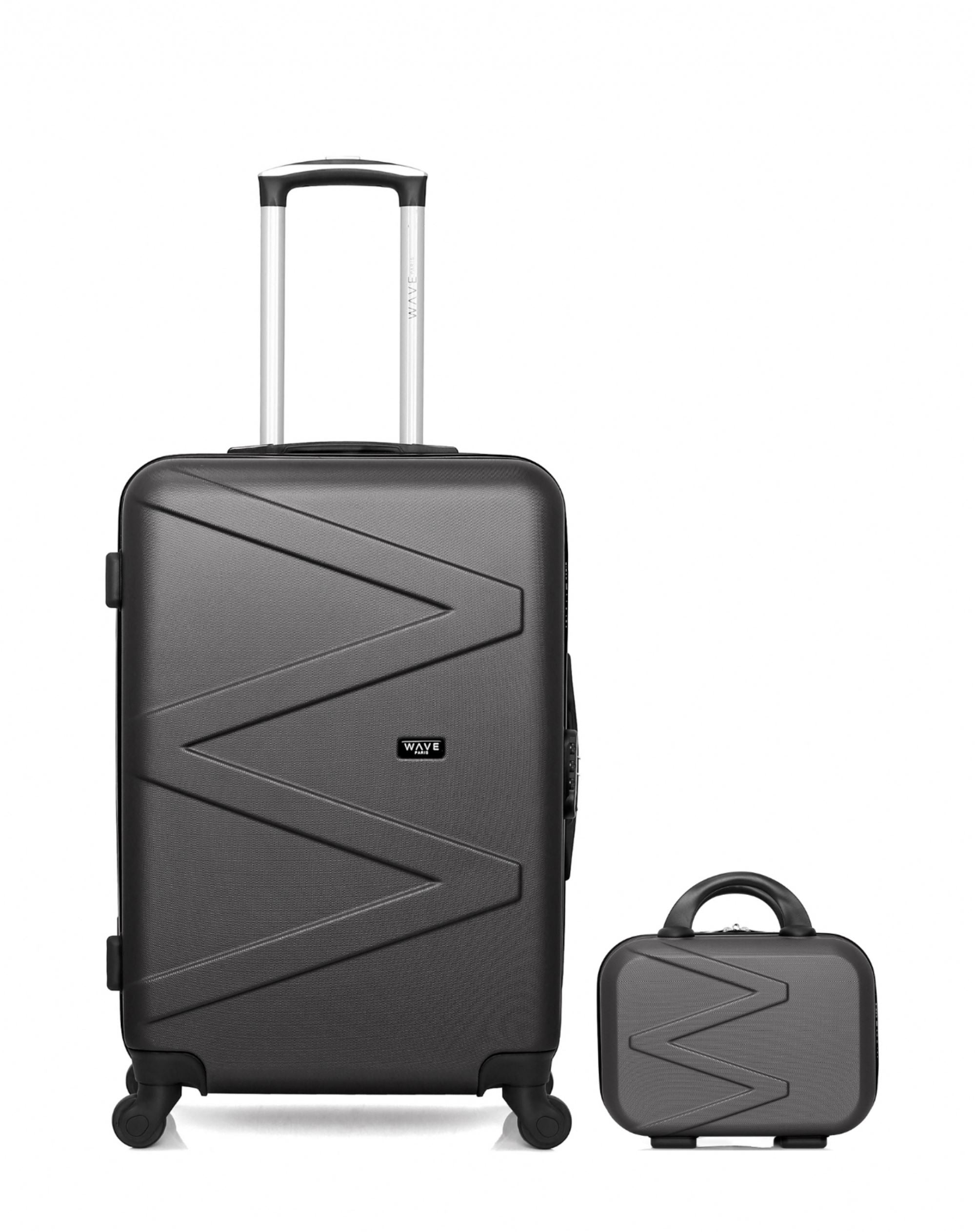 Lot de 2 Valises Rigides Grand Format et Vanity AMAZONE - Image 72