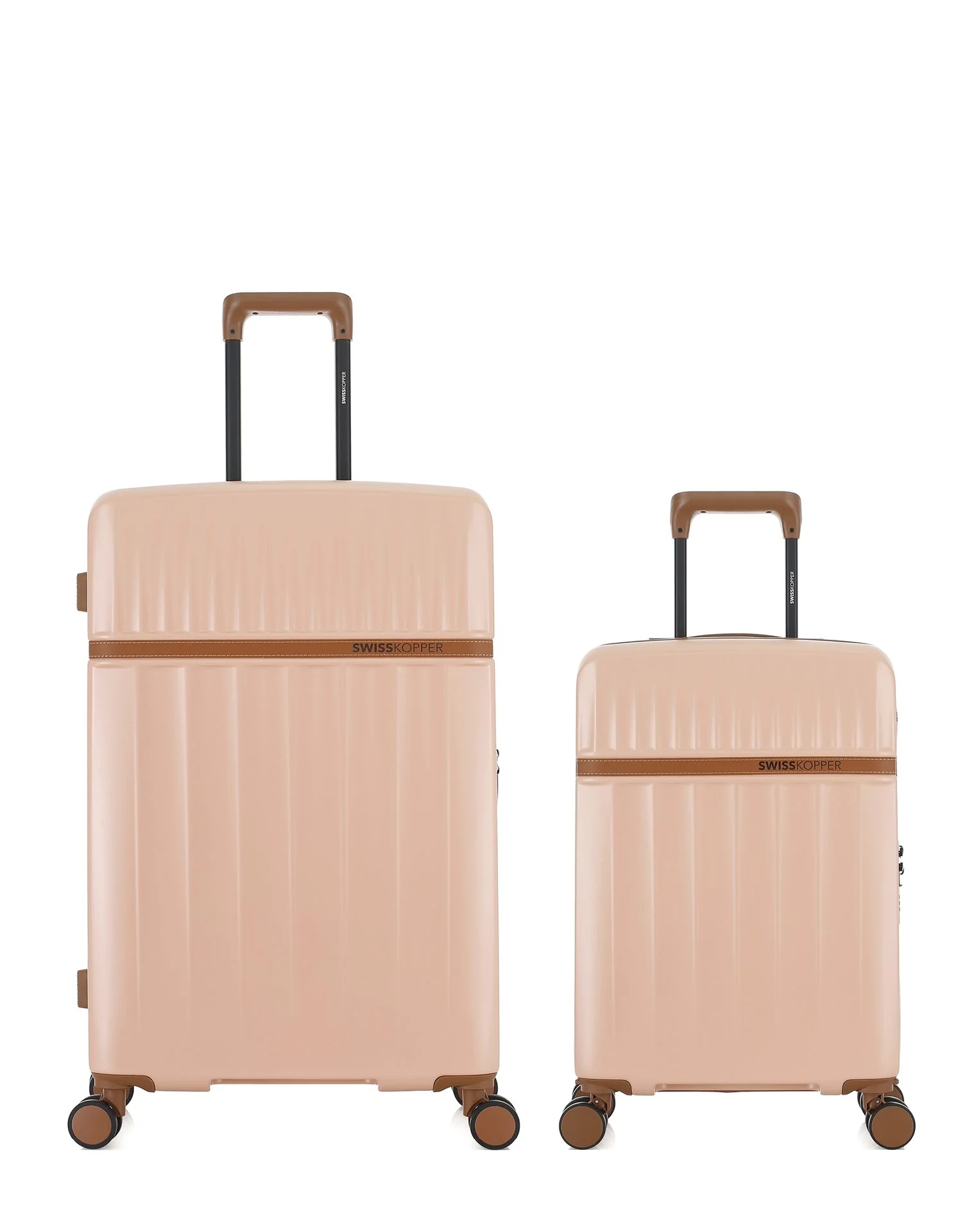 Lot de 2 Valises Rigides Grand Format et Cabine ZERMATT