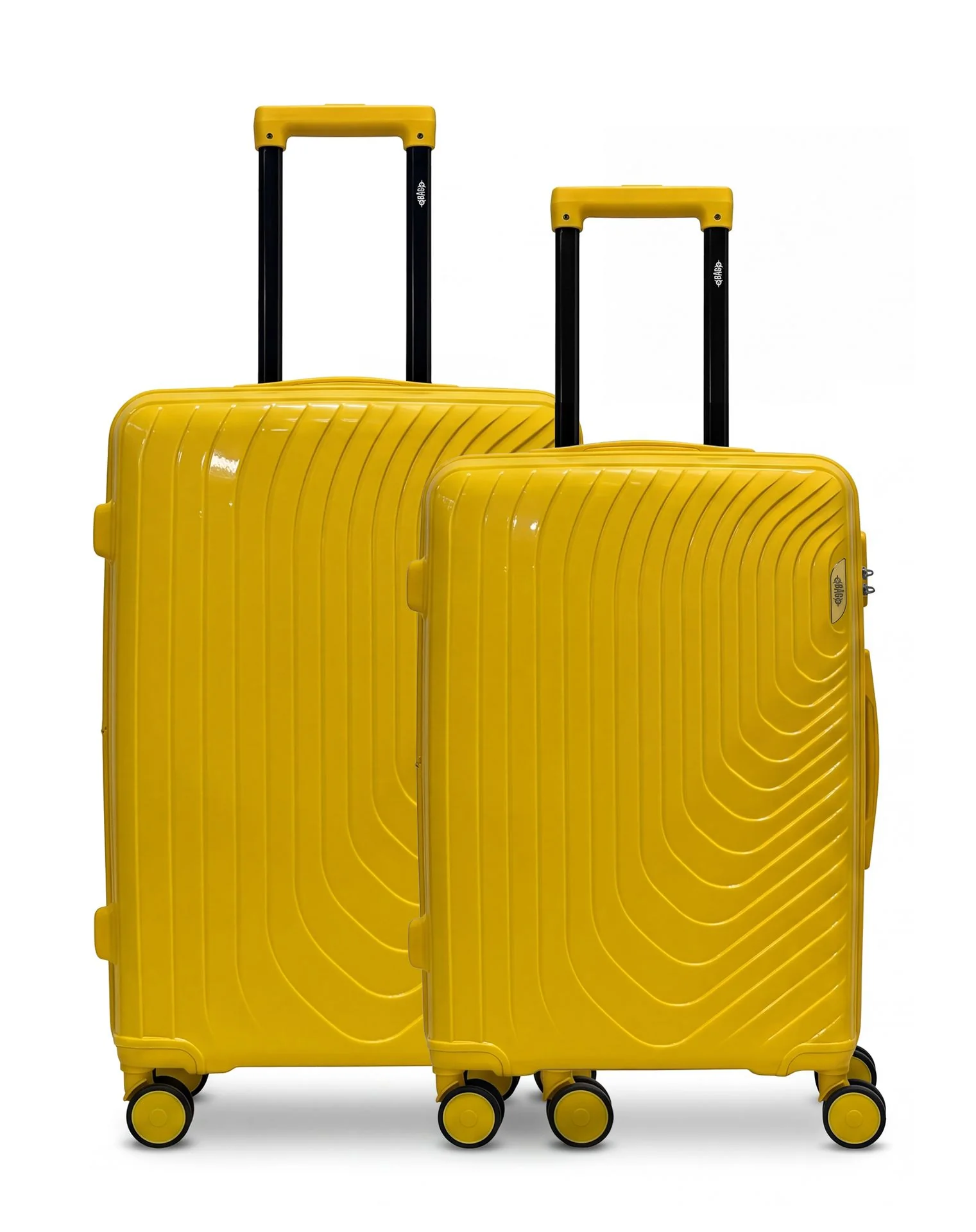 Lot de 2 Valises Rigides Grand Format et Taille Moyenne HYDRA