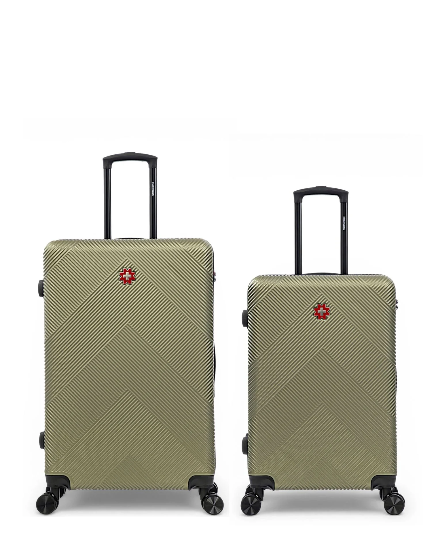 Lot de 2 Valises Rigides Grand Format et Taille Moyenne OLTEN
