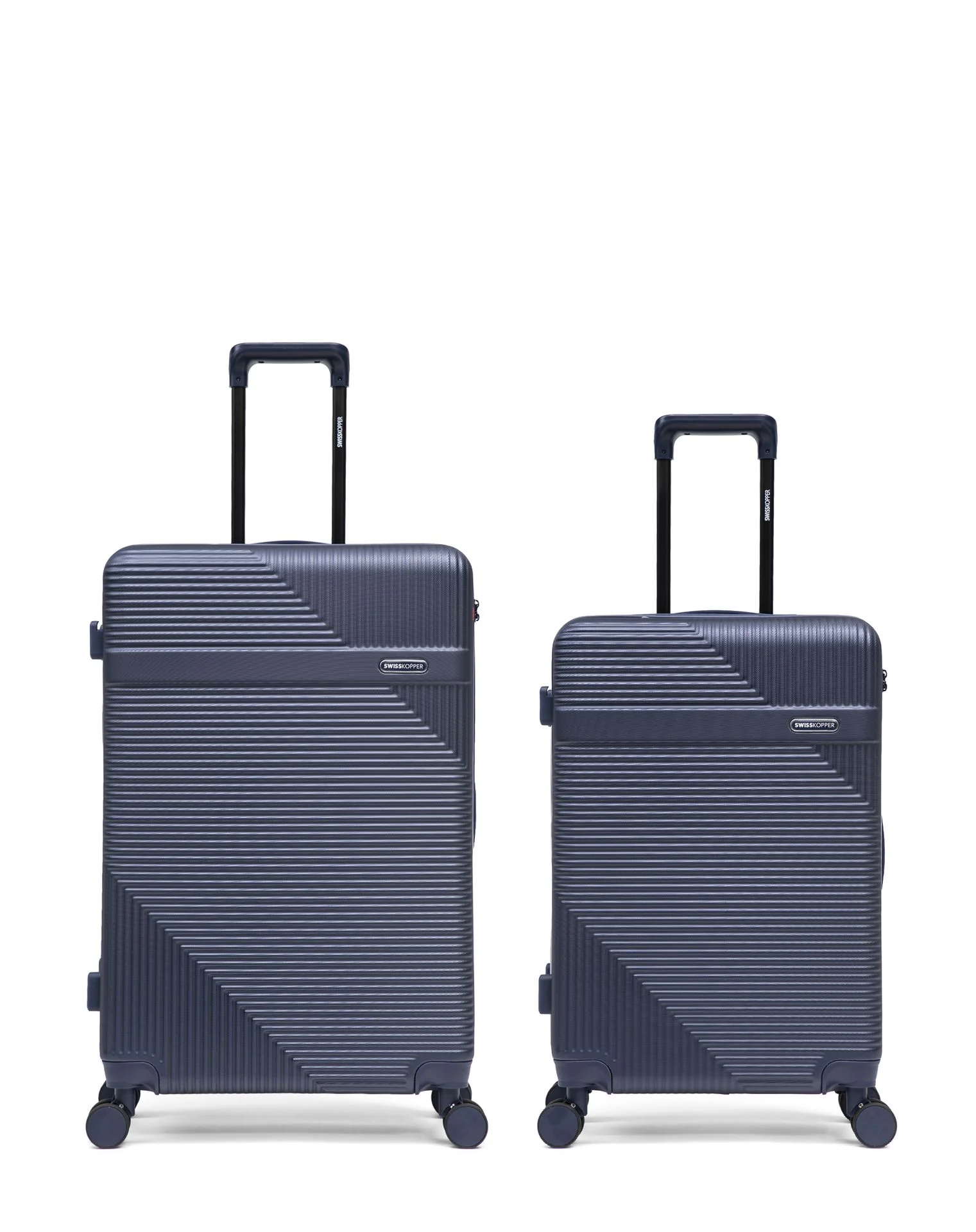 Lot de 2 Valises Rigides Grand Format et Taille Moyenne WOHLEN
