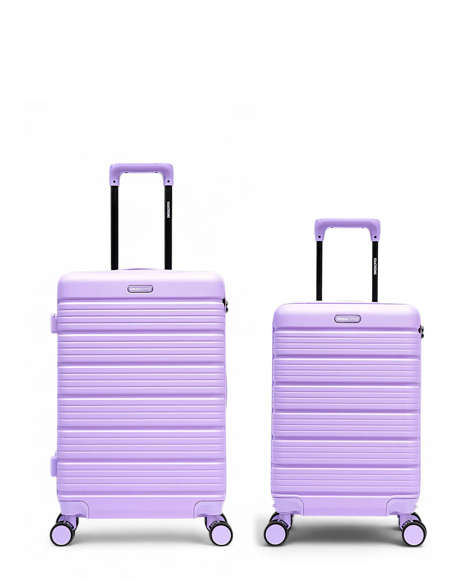 Lot de 2 Valises Rigides Taille Moyenne et Cabine LUGANO