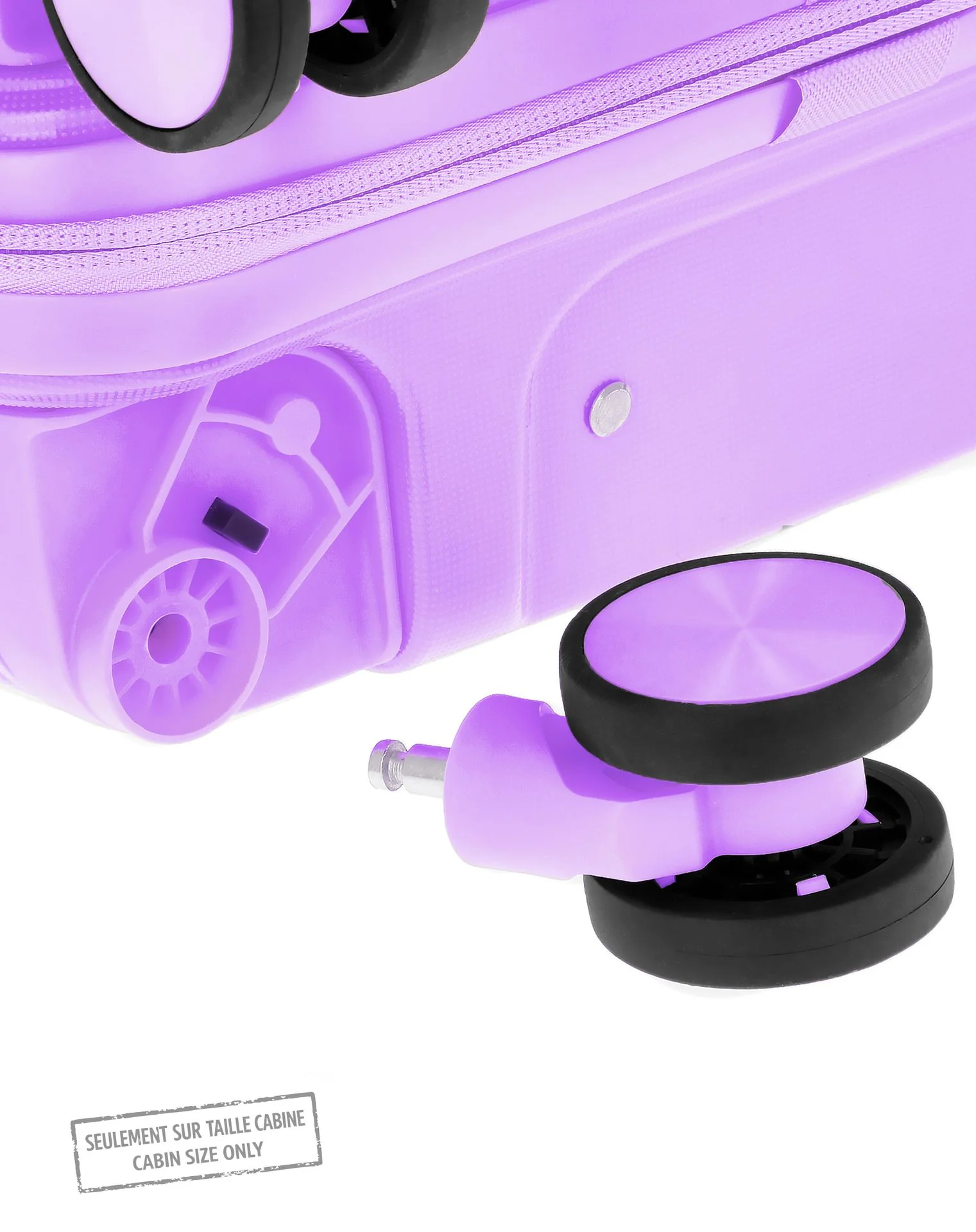 Lot de 2 Valises Rigides Taille Moyenne et Cabine XS LUGANO - Image 10