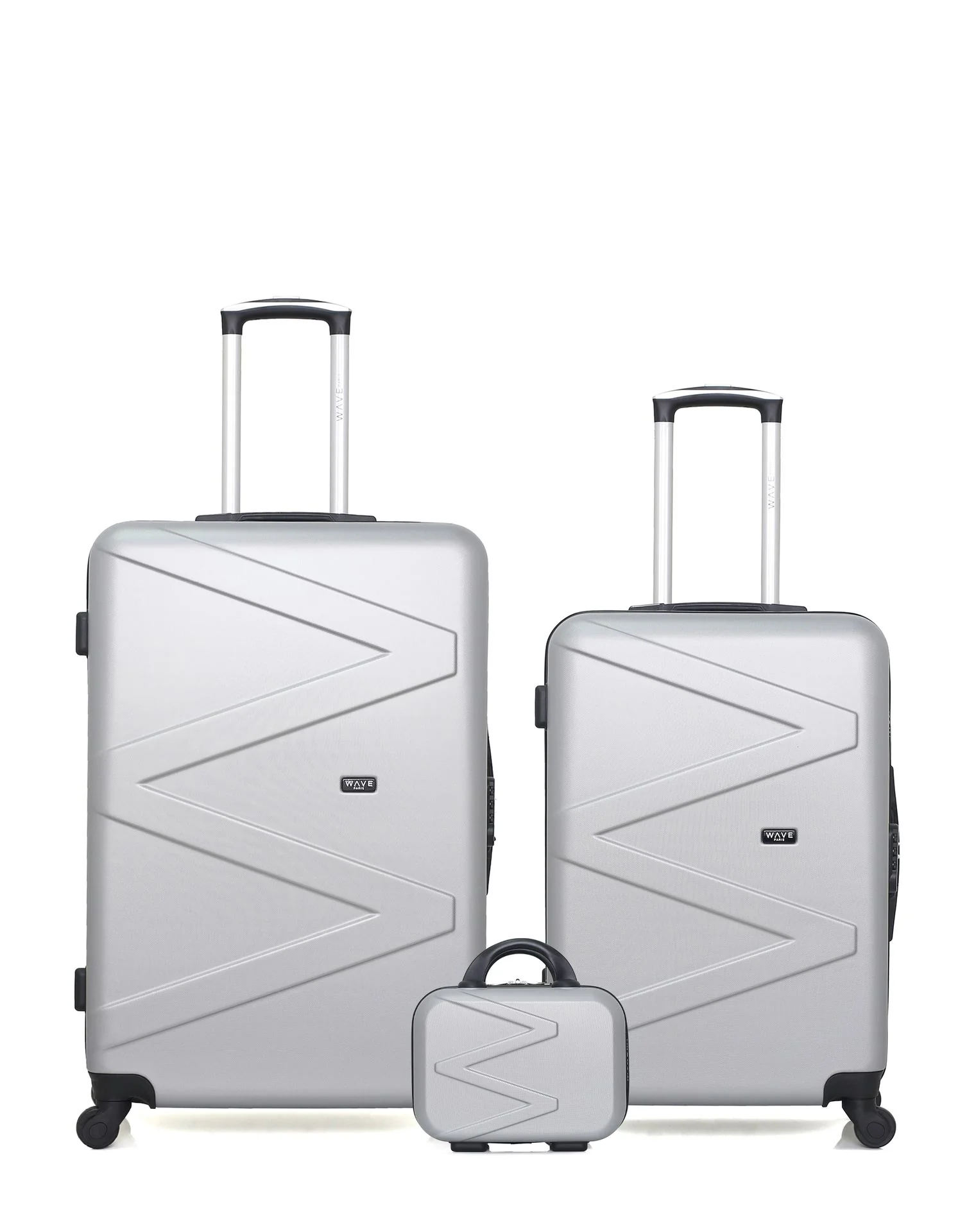 Lot de 3 Valises Rigides Grand Format, Taille Moyenne et Vanity AMAZONE - Image 13