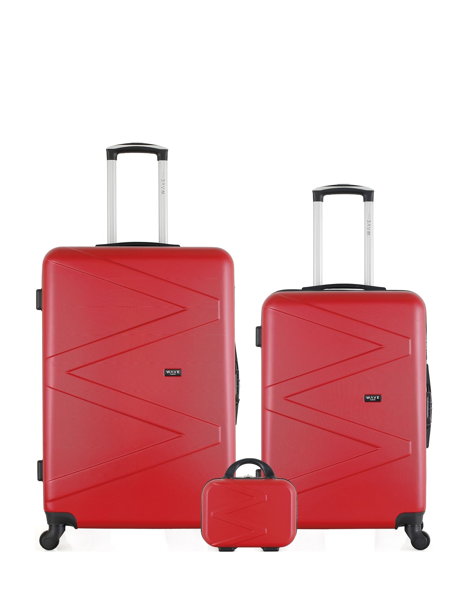 Lot de 3 Valises Rigides Grand Format, Taille Moyenne et Vanity AMAZONE - Image 19