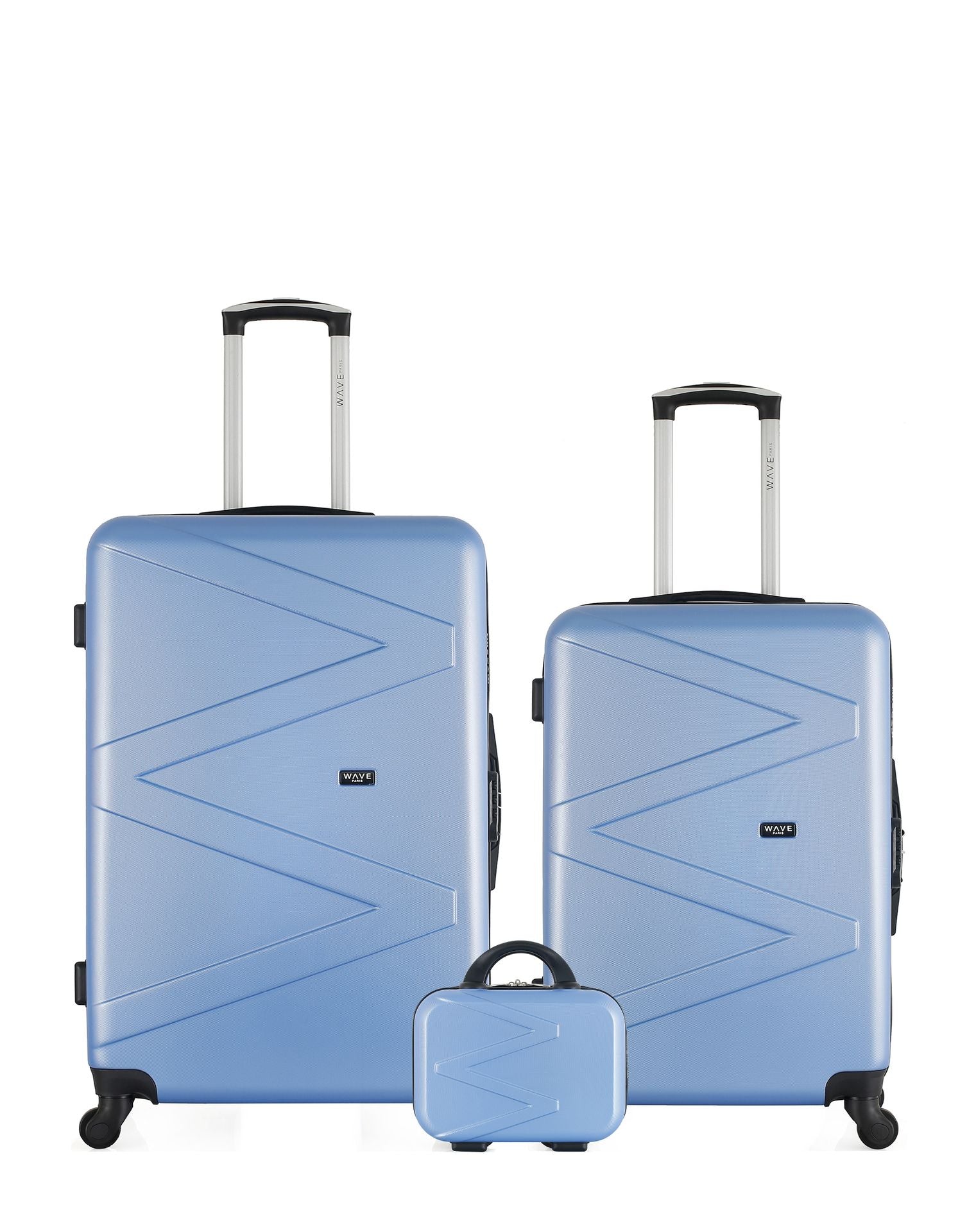Lot de 3 Valises Rigides Grand Format, Taille Moyenne et Vanity AMAZONE - Image 25