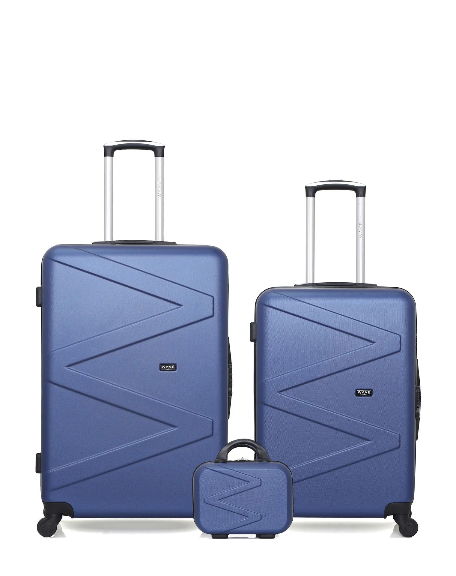 Lot de 3 Valises Rigides Grand Format, Taille Moyenne et Vanity AMAZONE - Image 37