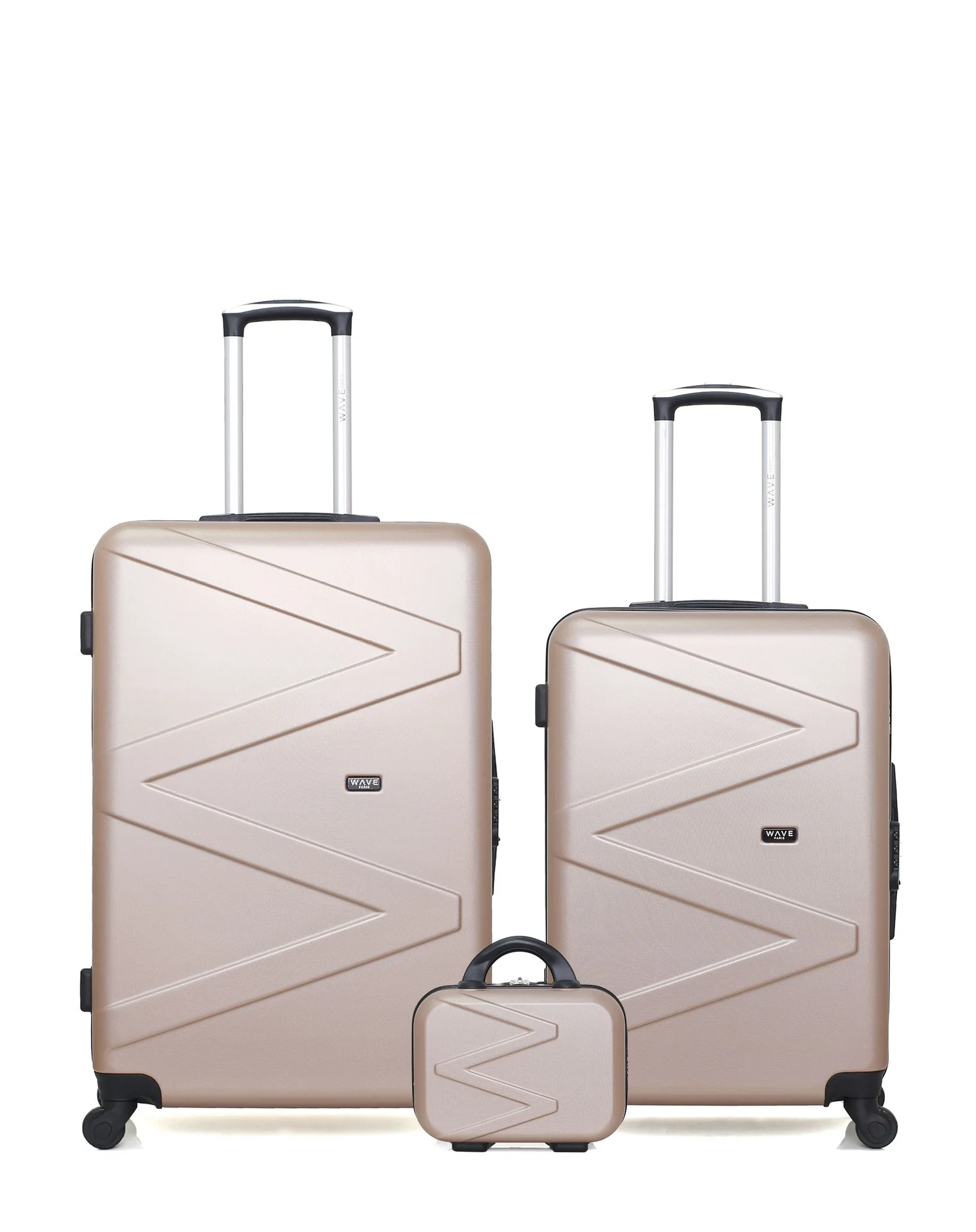 Lot de 3 Valises Rigides Grand Format, Taille Moyenne et Vanity AMAZONE - Image 43
