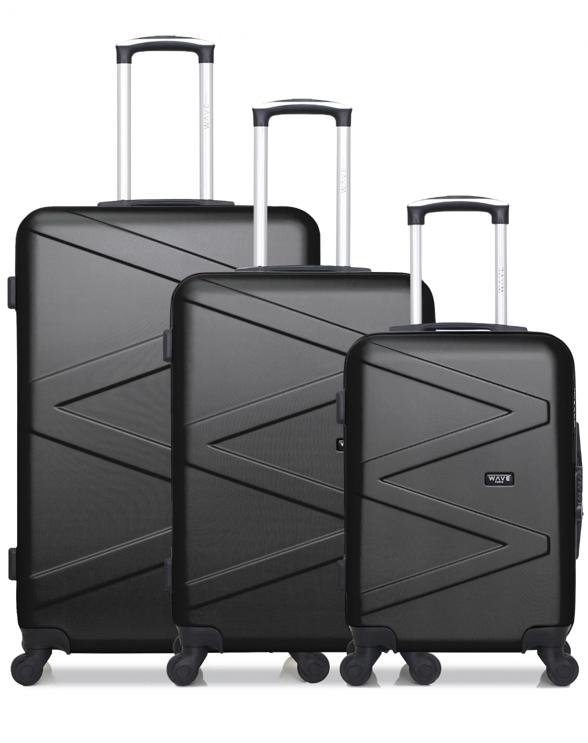 Lot de 3 Valises Grand Format, Week-end et Cabine AMAZONE - Image 11