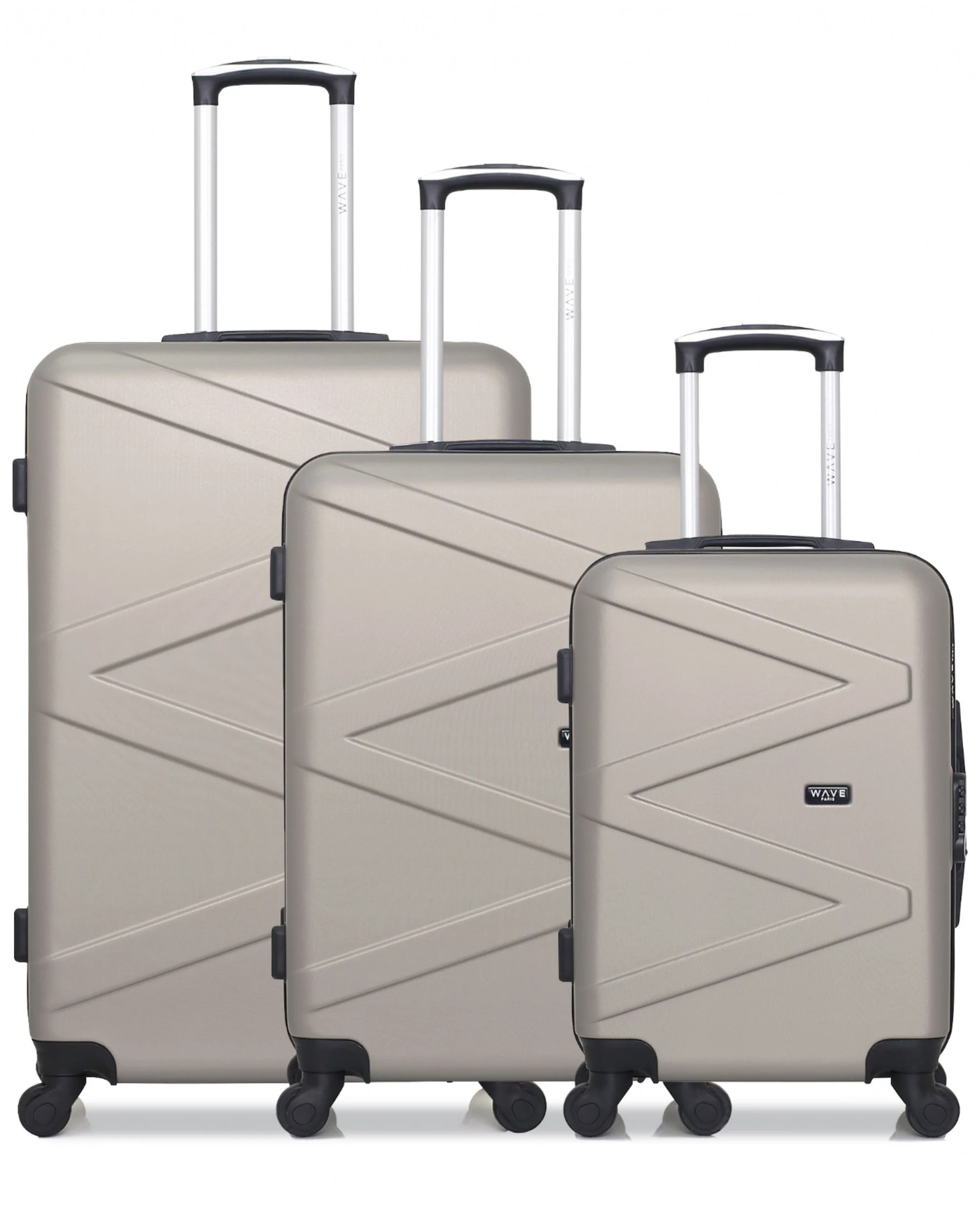 Lot de 3 Valises Grand Format, Week-end et Cabine AMAZONE - Image 16