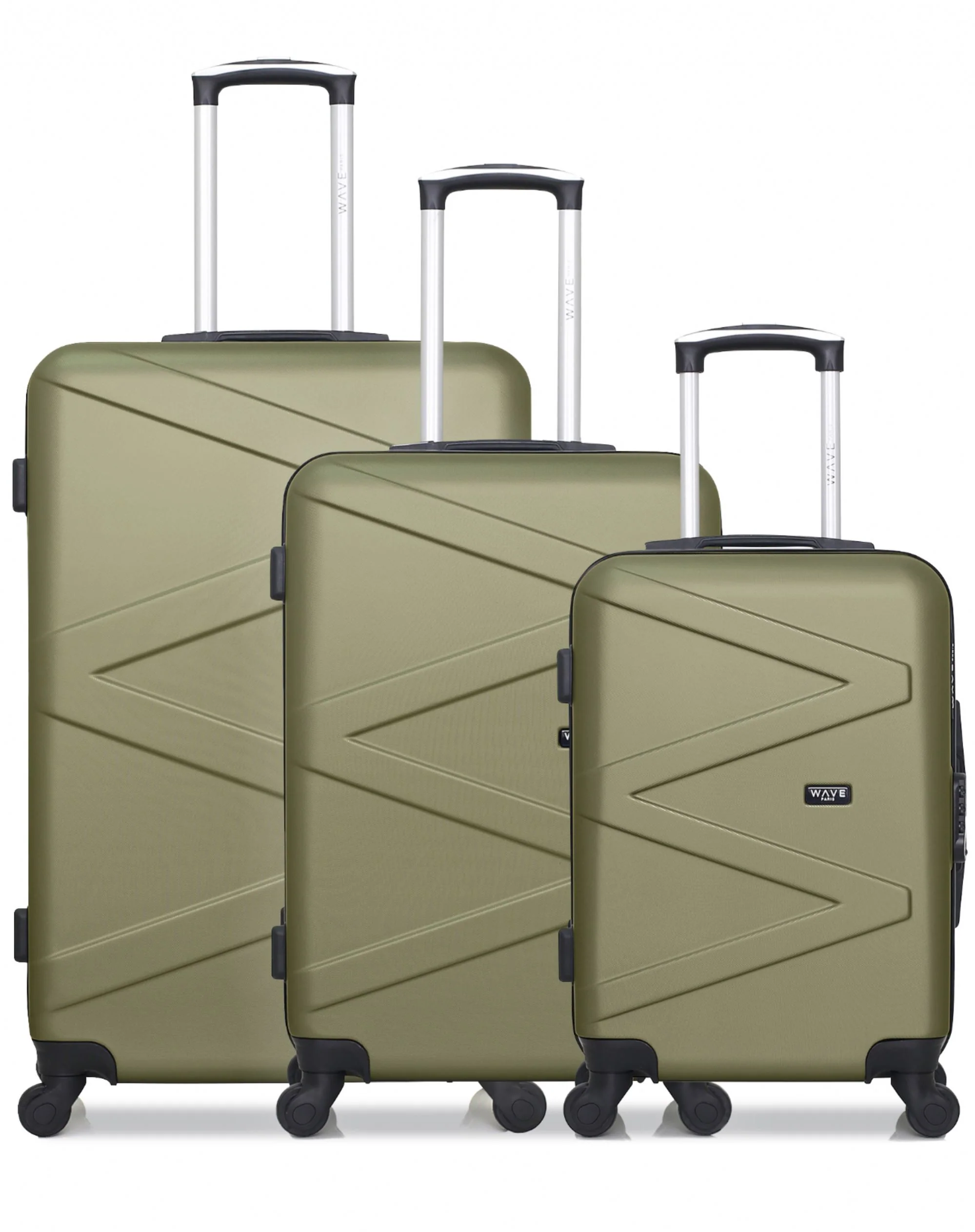 Lot de 3 Valises Grand Format, Week-end et Cabine AMAZONE - Image 26