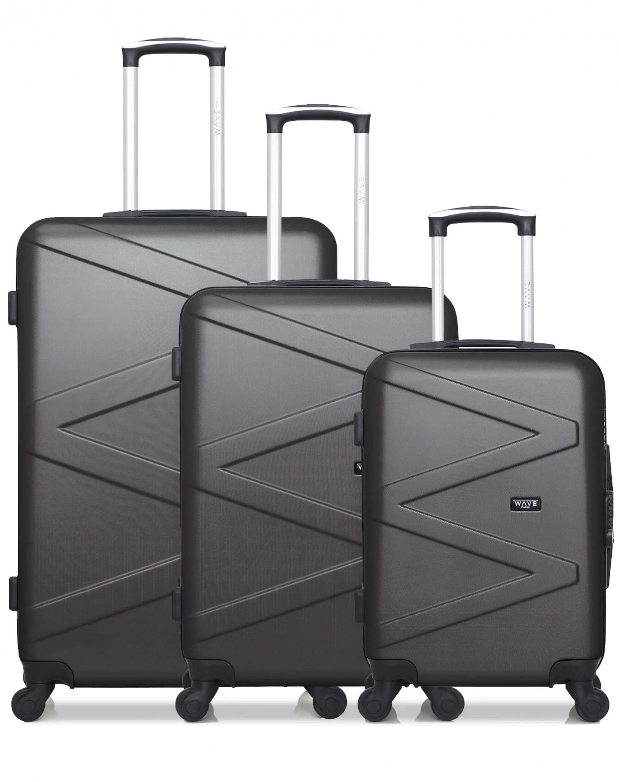 Lot de 3 Valises Grand Format, Week-end et Cabine AMAZONE - Image 6