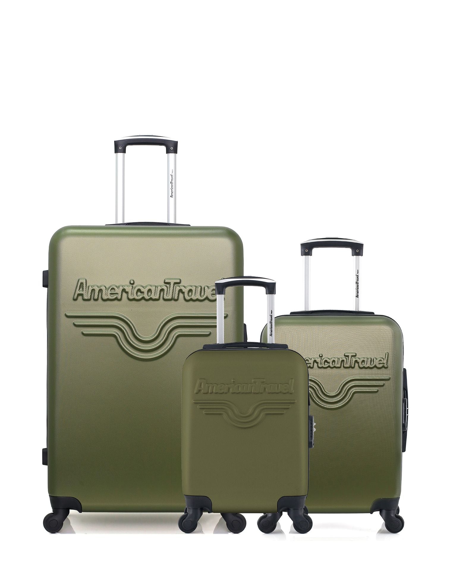 LOT DE 3 - Valises grand format, cabine et cabine XXS CHELSEA