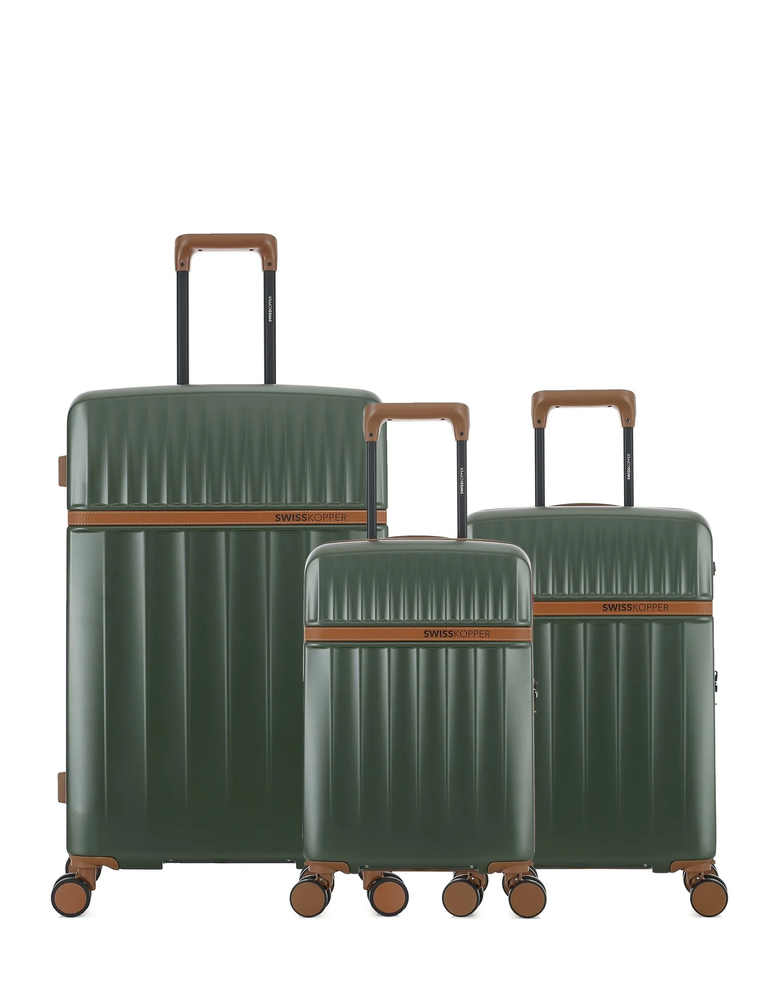 Lot de 3 Valises Rigides Grand Format, Cabine et Cabine XS ZERMATT - Image 15