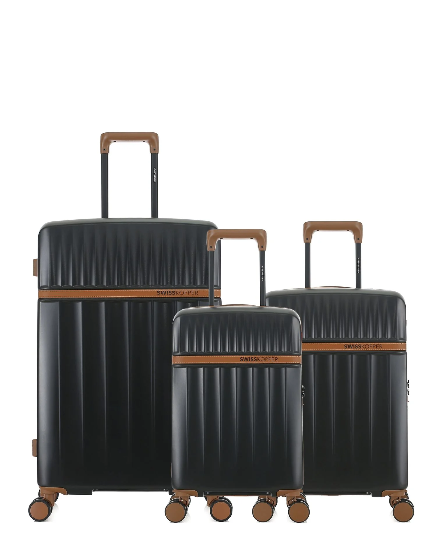 Lot de 3 Valises Rigides Grand Format, Cabine et Cabine XS ZERMATT - Image 36