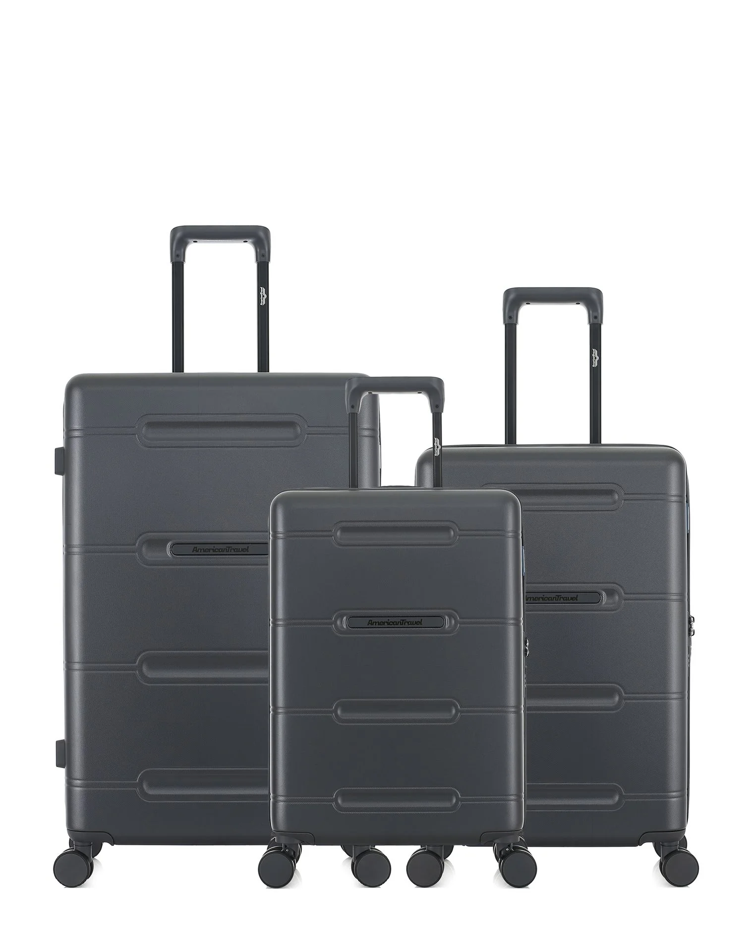 Lot de 3 Valises Rigides Grand Format, Taille Moyenne et Cabine CLEVELAND - Image 36