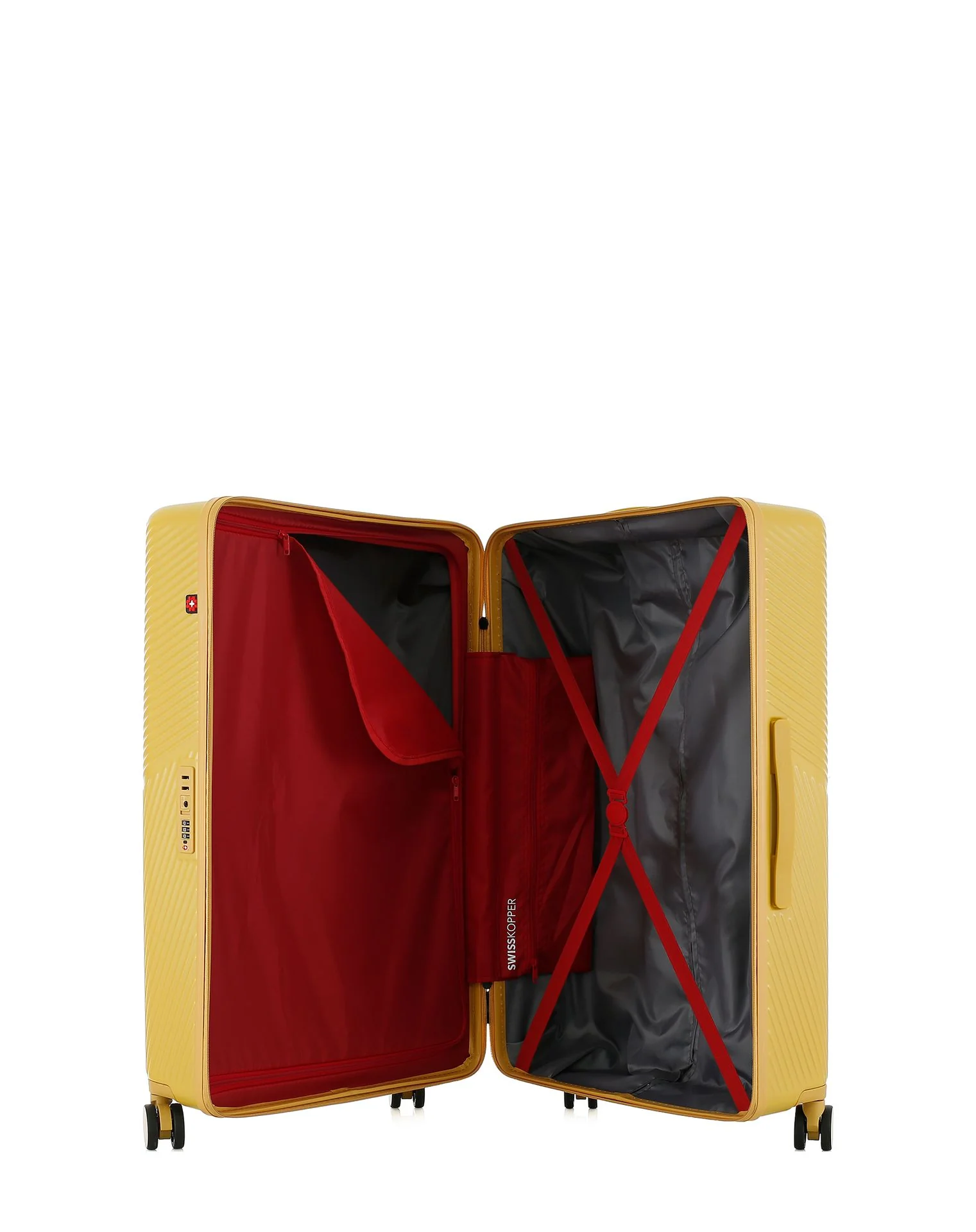Lot de 3 Valises Rigides Grand Format, Taille Moyenne et Cabine FRIBOURG - Image 15