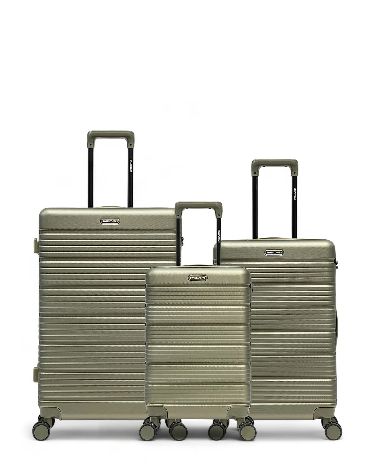 Lot de 3 Valises Rigides Grand Format, Taille Moyenne et Cabine LUGANO - Image 31
