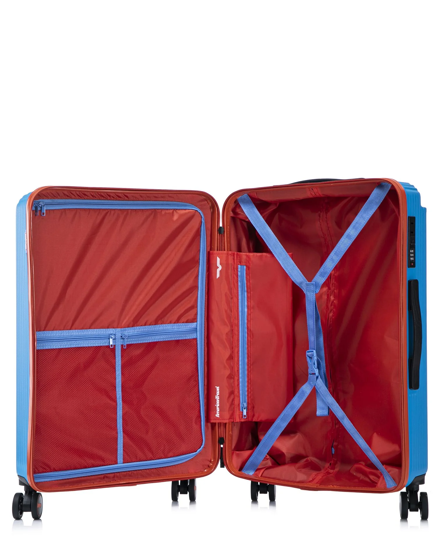 Lot de 3 Valises Rigides Grand Format, Taille Moyenne et Cabine NORTH BEACH - Image 42