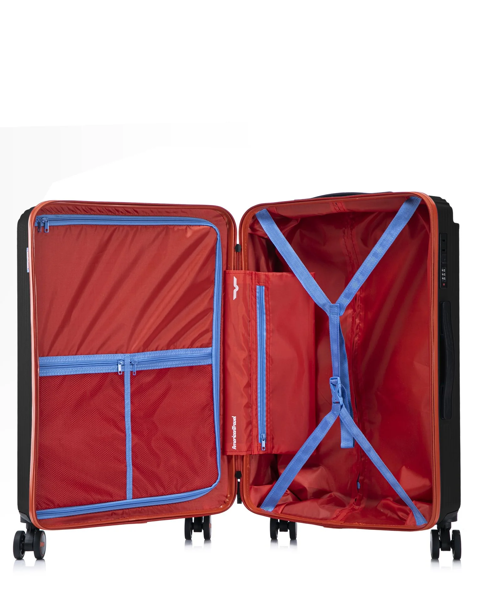 Lot de 3 Valises Rigides Grand Format, Taille Moyenne et Cabine NORTH BEACH - Image 51