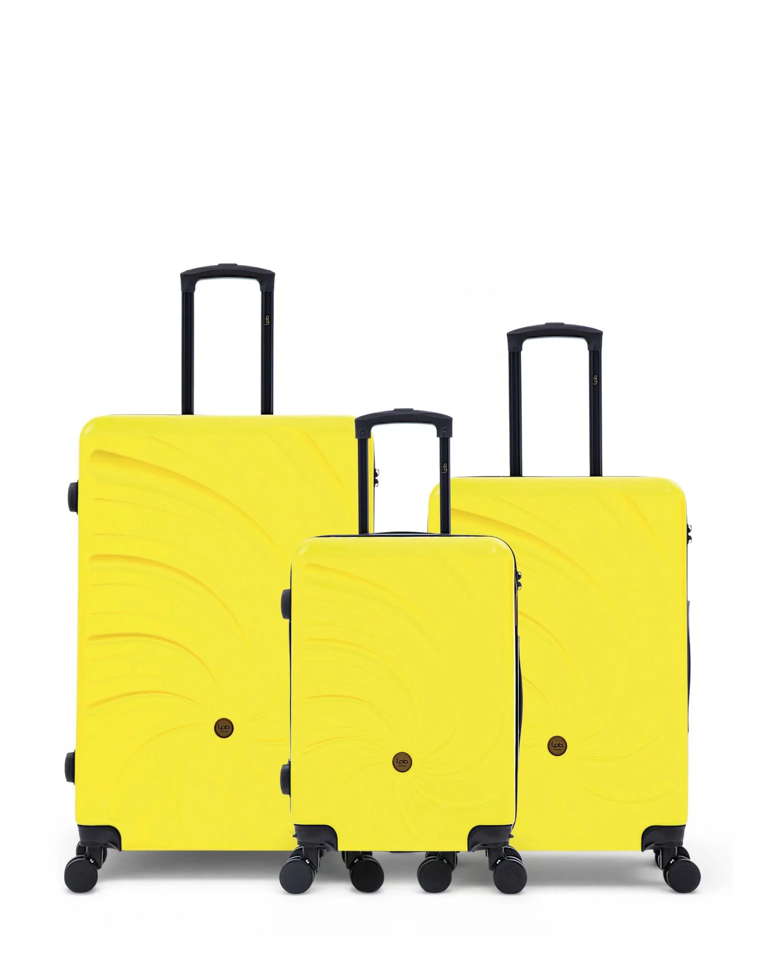 Lot de 3 Valises Rigides Grand Format, Taille Moyenne et Cabine SERENA