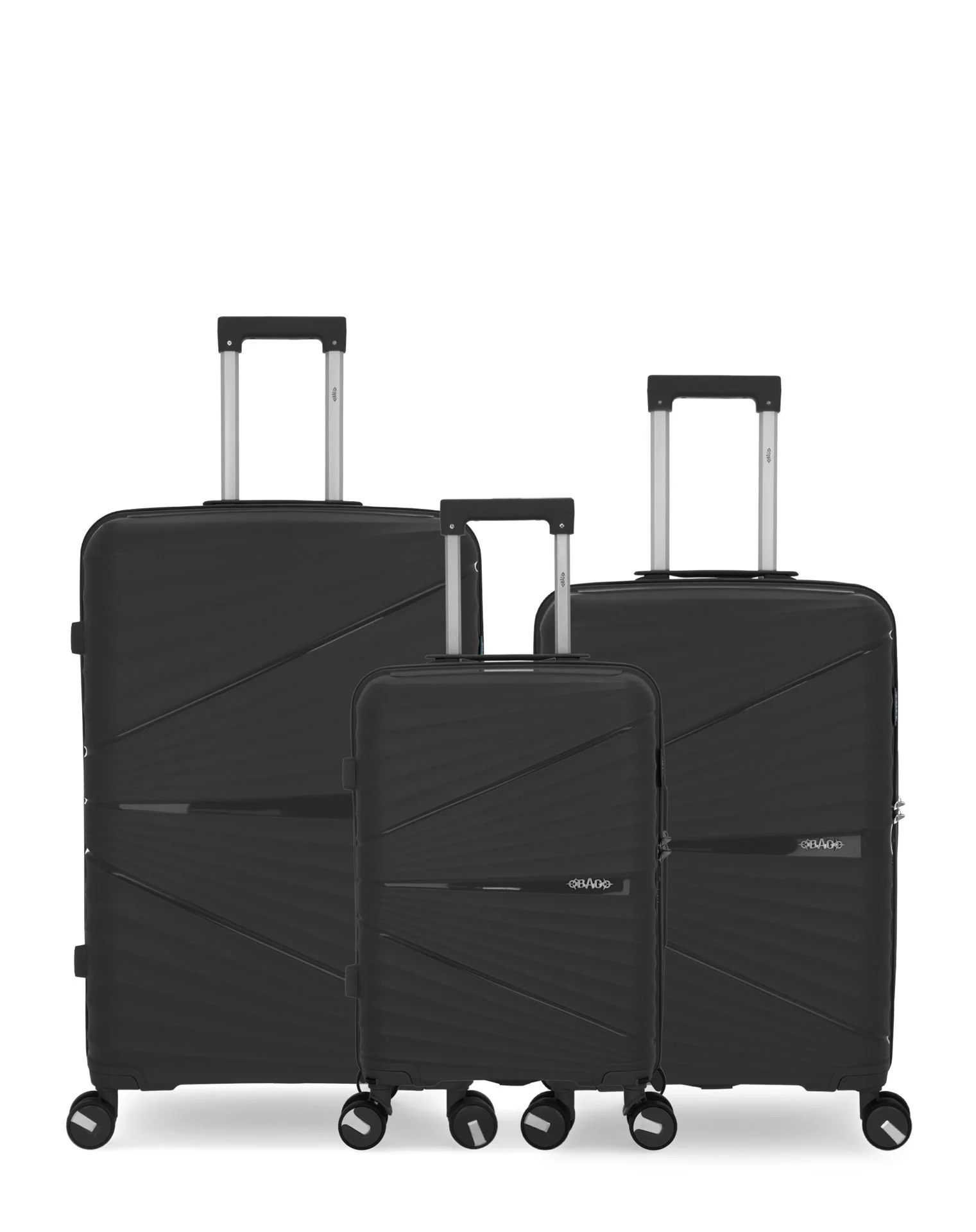 Lot de 3 Valises Rigides Grand Format, Taille Moyenne et Cabine VELA - Image 36