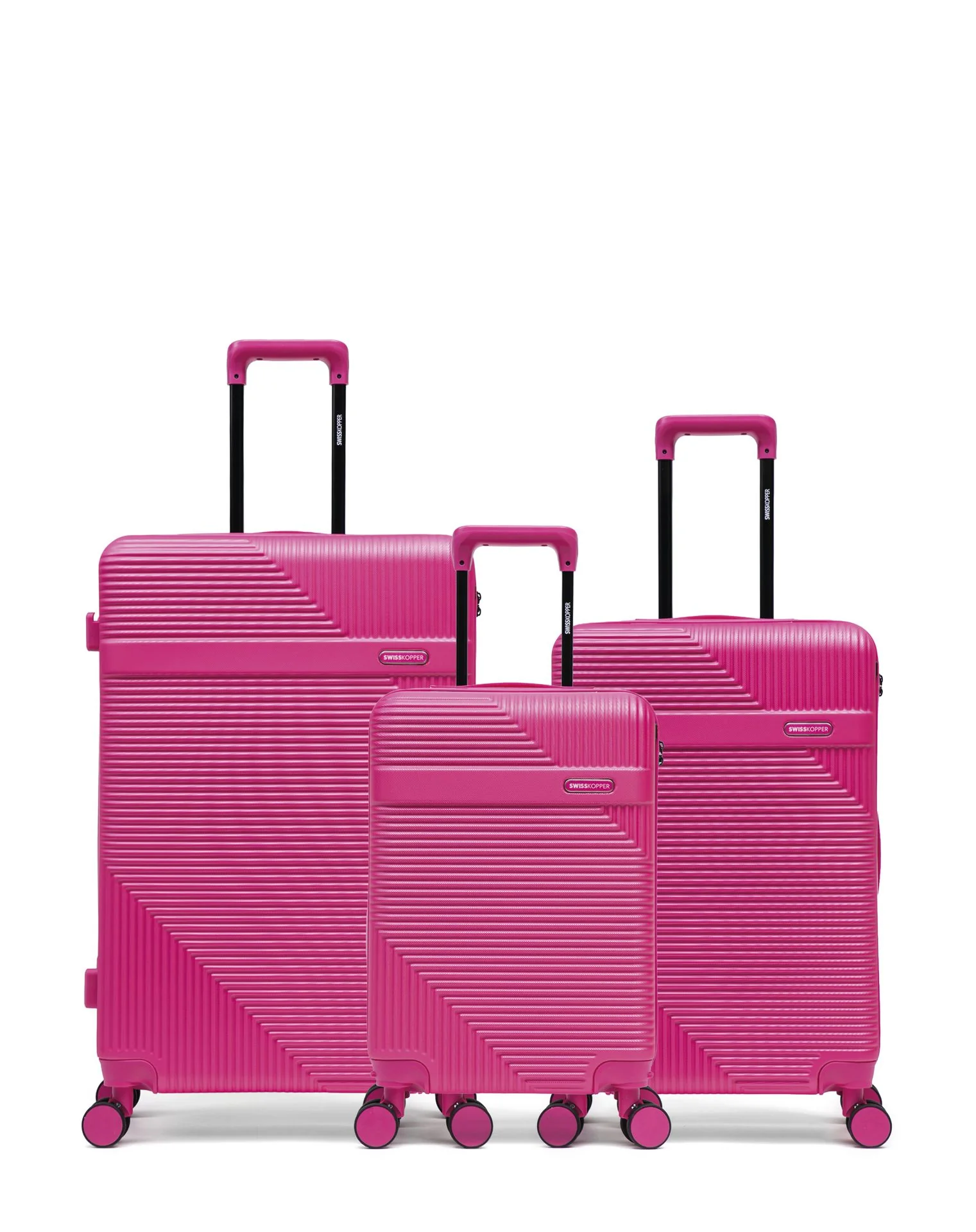 Lot de 3 Valises Rigides Grand Format, Taille Moyenne et Cabine WOHLEN - Image 28