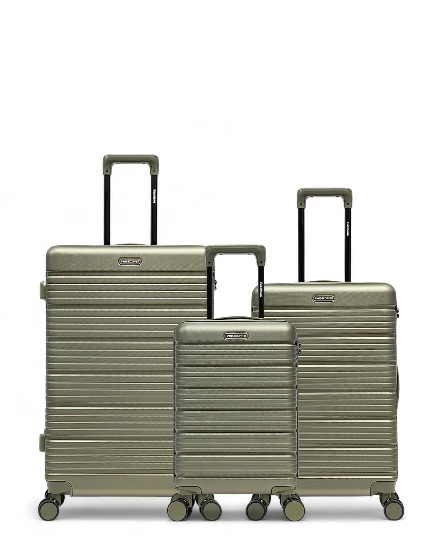 Lot de 3 Valises Rigides Grand Format, Taille Moyenne et Cabine XS LUGANO - Image 31