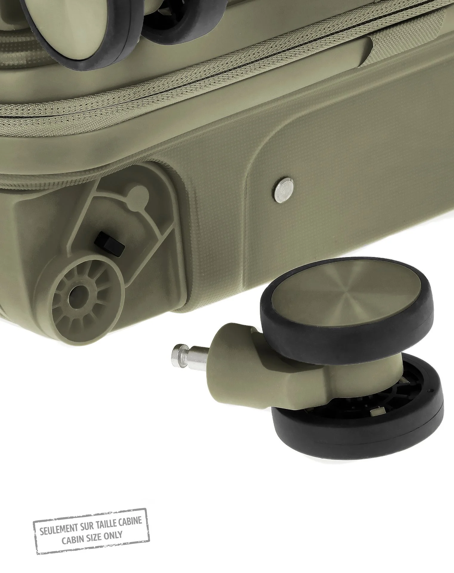Lot de 3 Valises Rigides Grand Format, Taille Moyenne et Cabine XS LUGANO - Image 40
