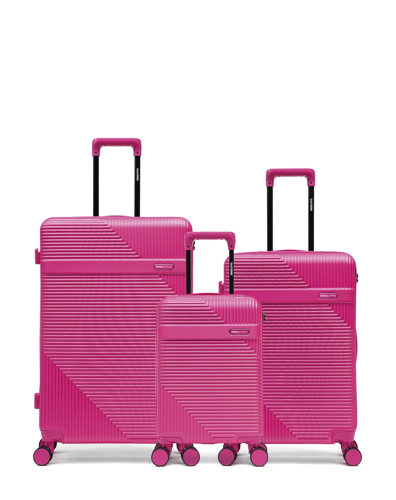 Lot de 3 Valises Rigides Grand Format, Taille Moyenne et Cabine XS WOHLEN - Image 28