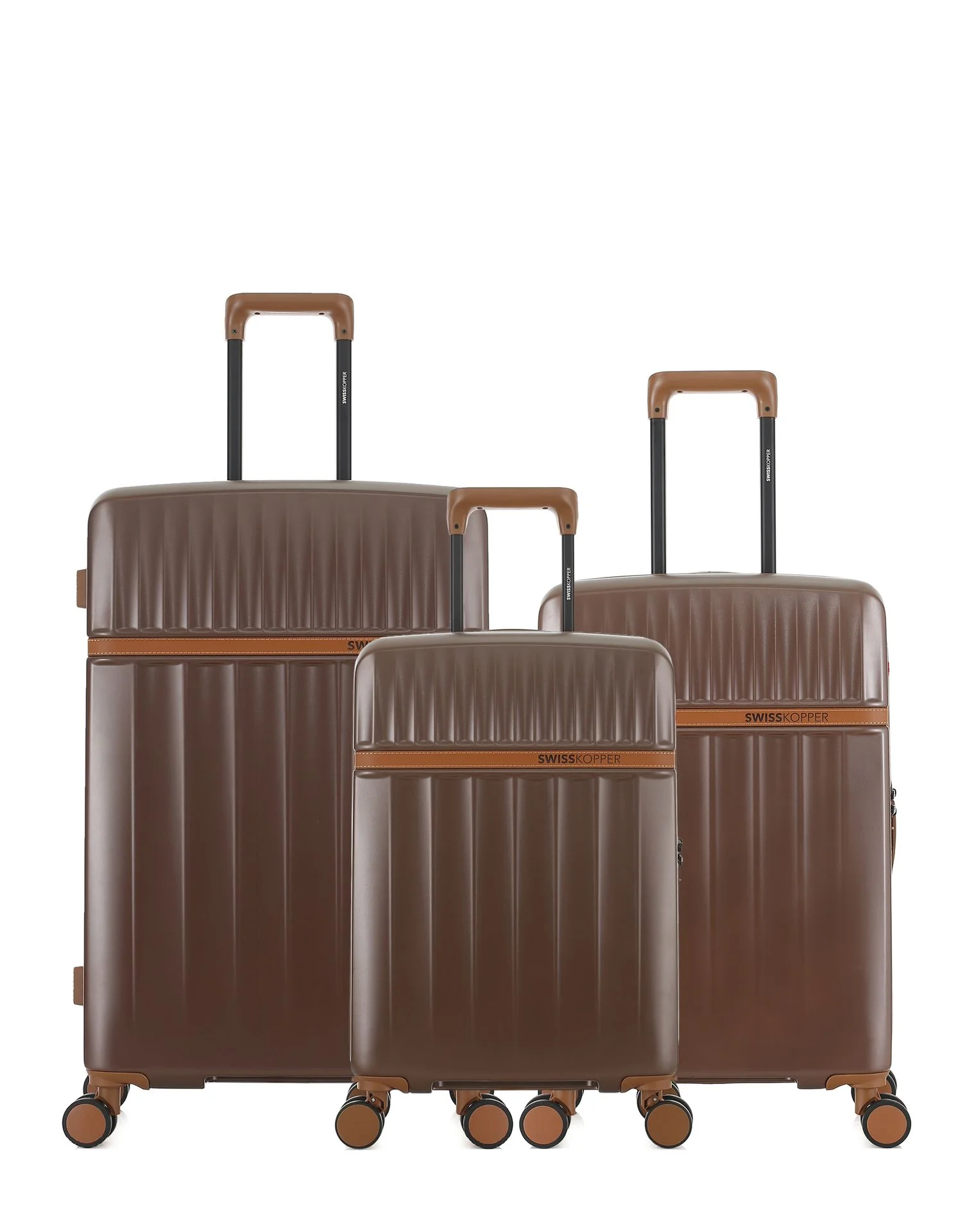 Lot de 3 Valises Rigides Grand Format, Taille Moyenne et Cabine ZERMATT - Image 22