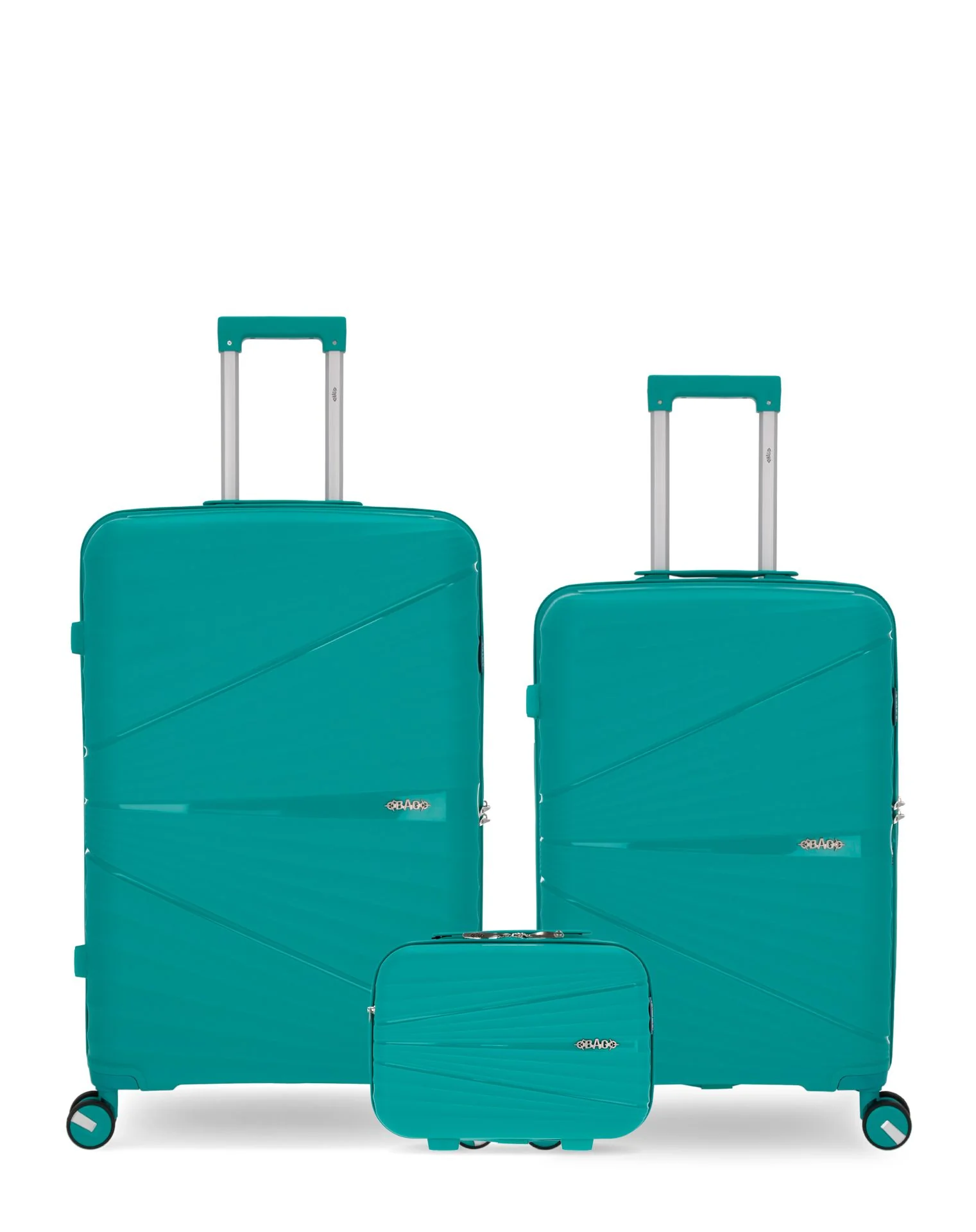 Lot de 3 Valises Rigides Grand Format, Taille Moyenne et Grand Vanity VELA - Image 7