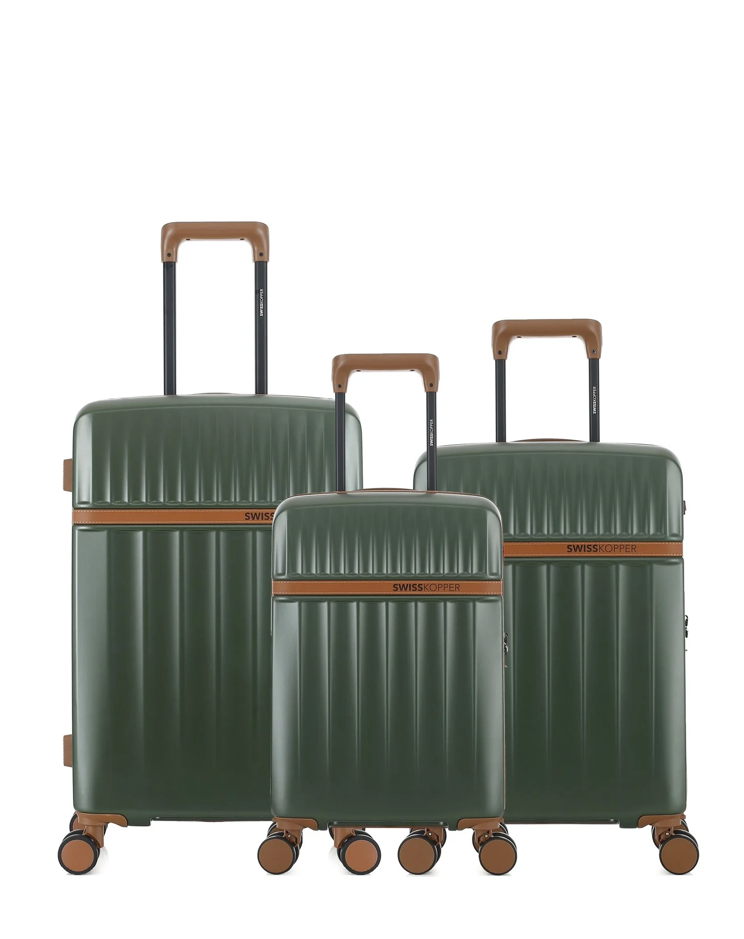 Lot de 3 Valises Rigides Taille Moyenne, Cabine et Cabine XS ZERMATT - Image 15
