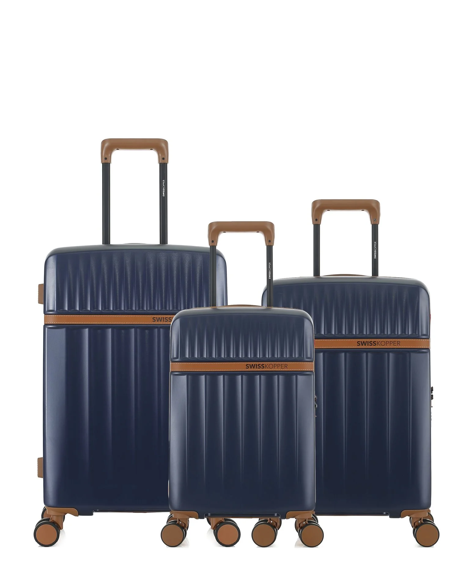 Lot de 3 Valises Rigides Taille Moyenne, Cabine et Cabine XS ZERMATT - Image 29