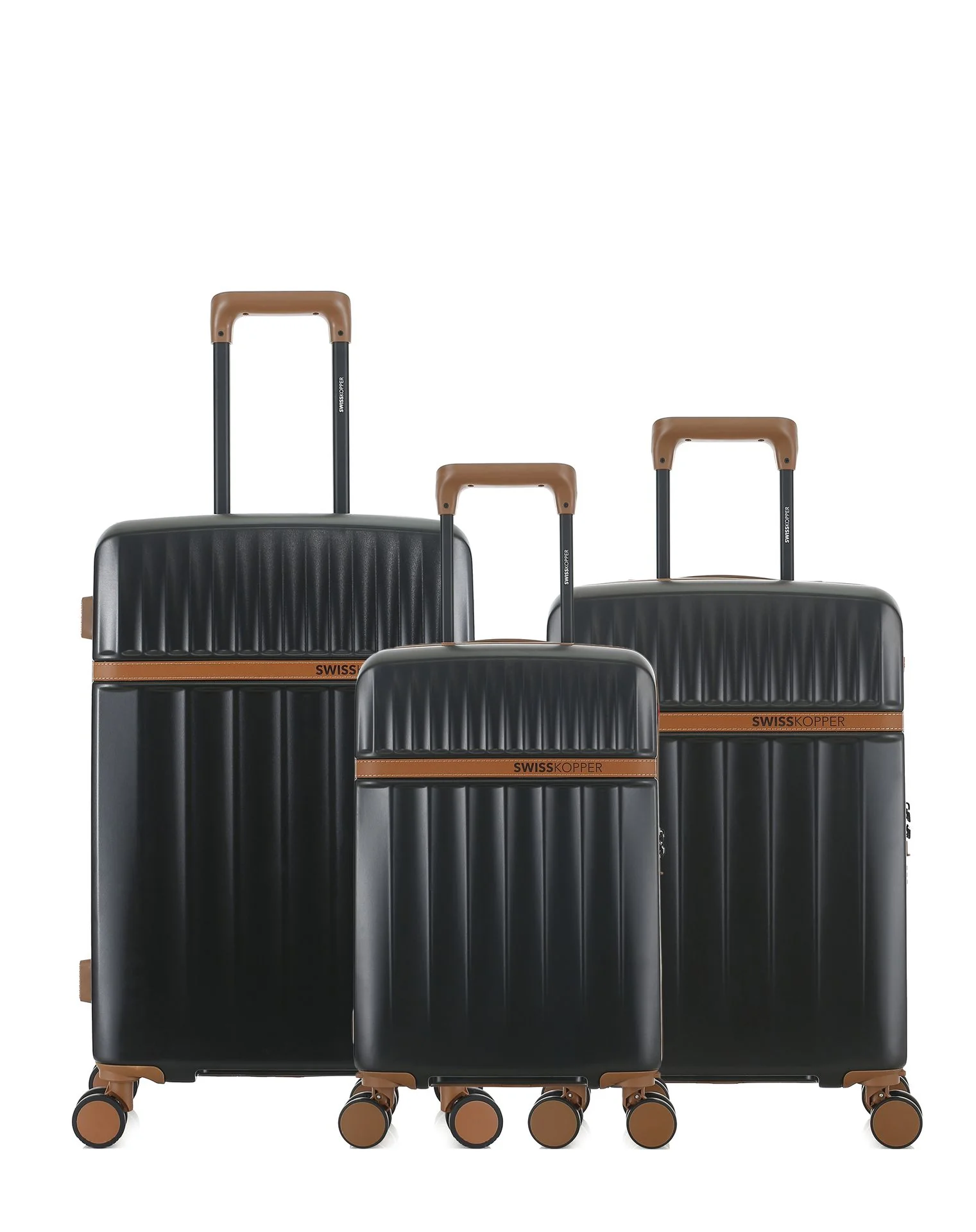 Lot de 3 Valises Rigides Taille Moyenne, Cabine et Cabine XS ZERMATT - Image 36