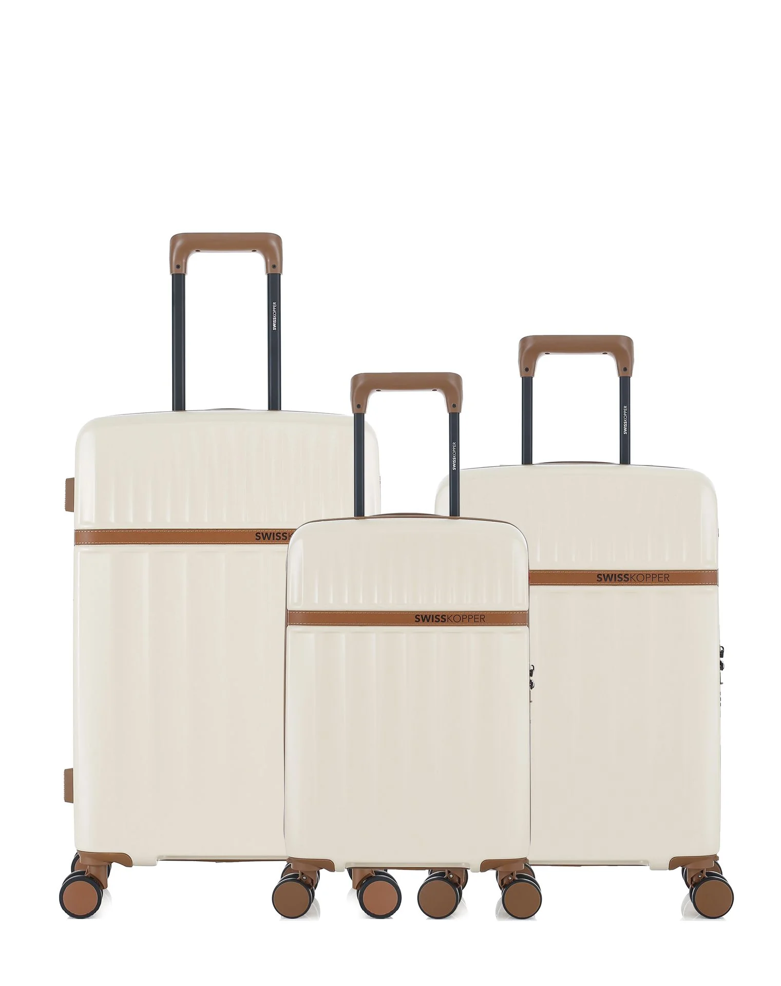 Lot de 3 Valises Rigides Taille Moyenne, Cabine et Cabine XS ZERMATT - Image 8