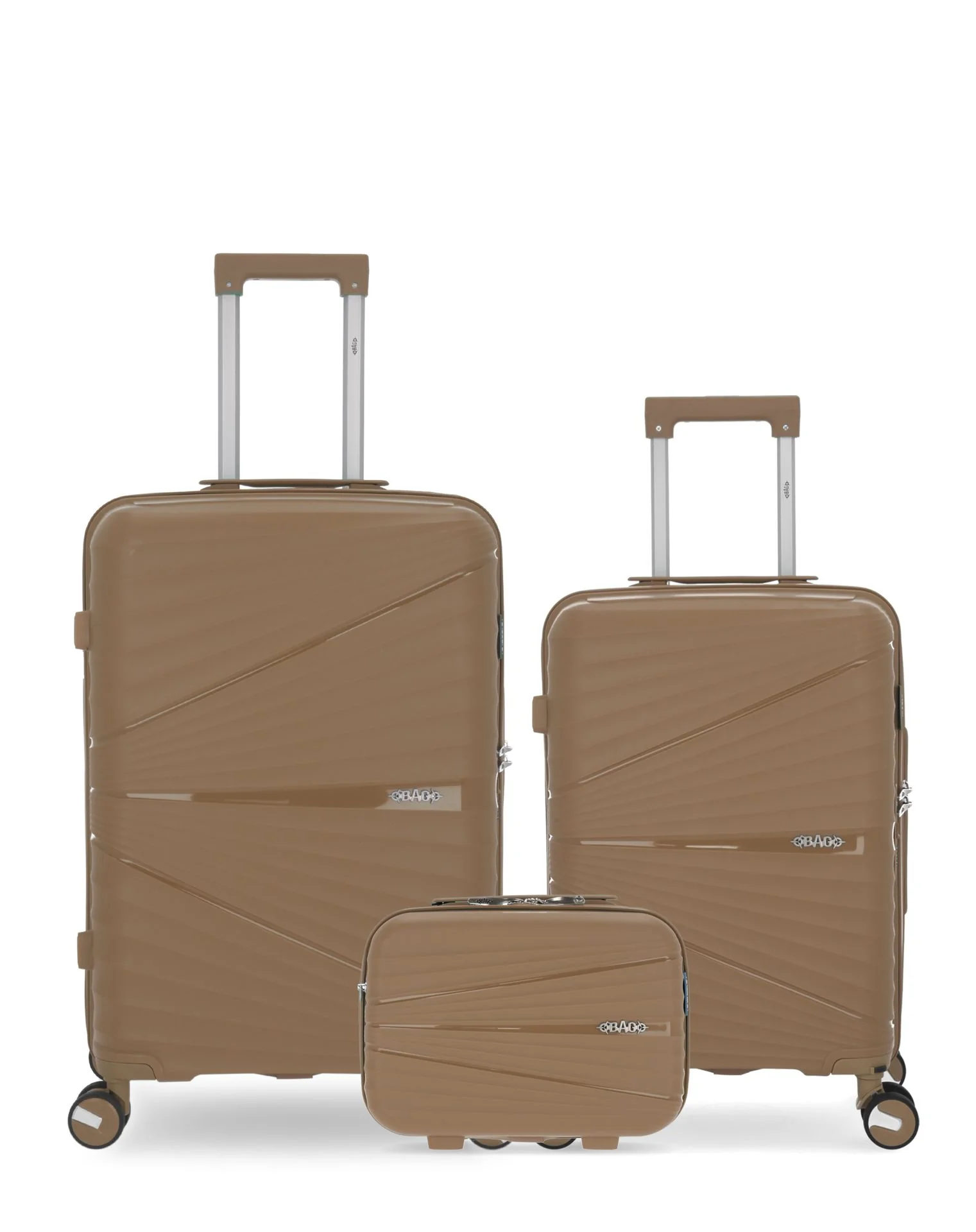 Lot de 3 Valises Rigides Taille Moyenne, Cabine et Grand Vanity VELA - Image 34