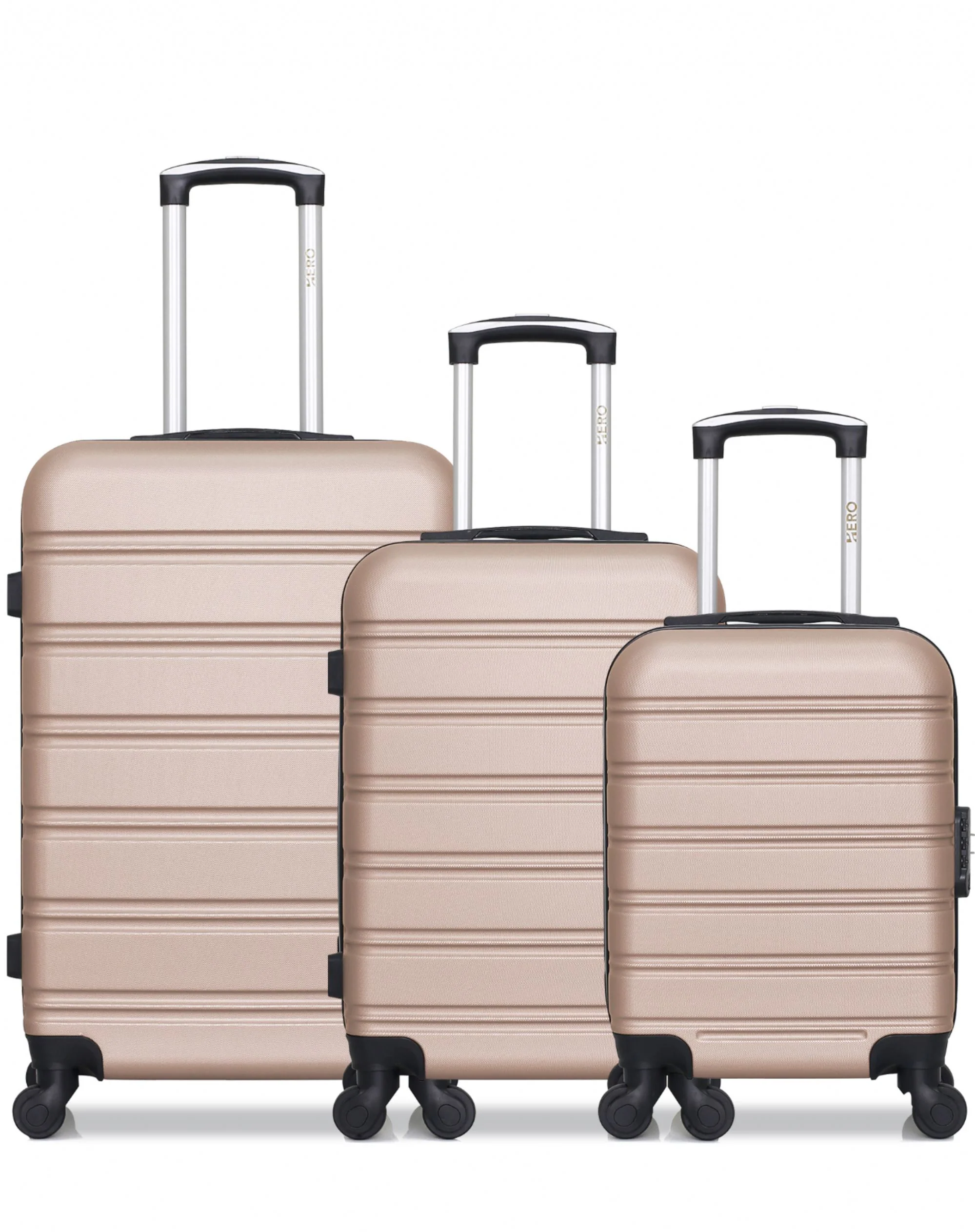 Set de 3 valises Weekend, Cabine et Cabine XXS RENOSO - Image 9