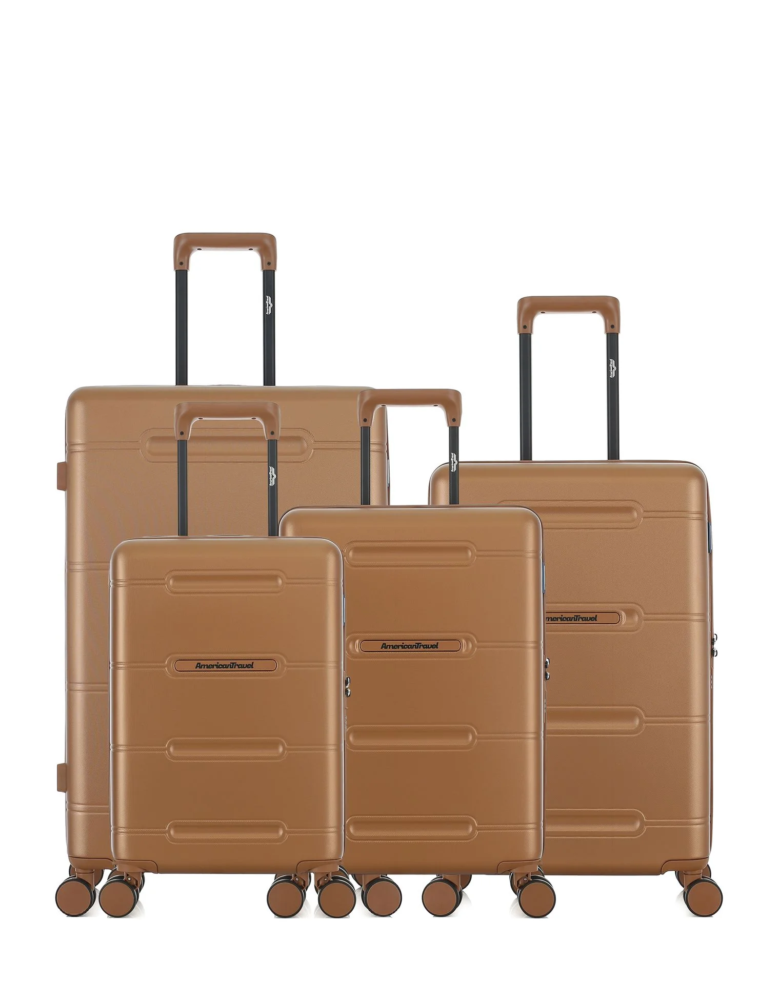 Lot de 4 Valises Rigides Grand Format, Taille Moyenne, Cabine et Cabine XS CLEVELAND - Image 9
