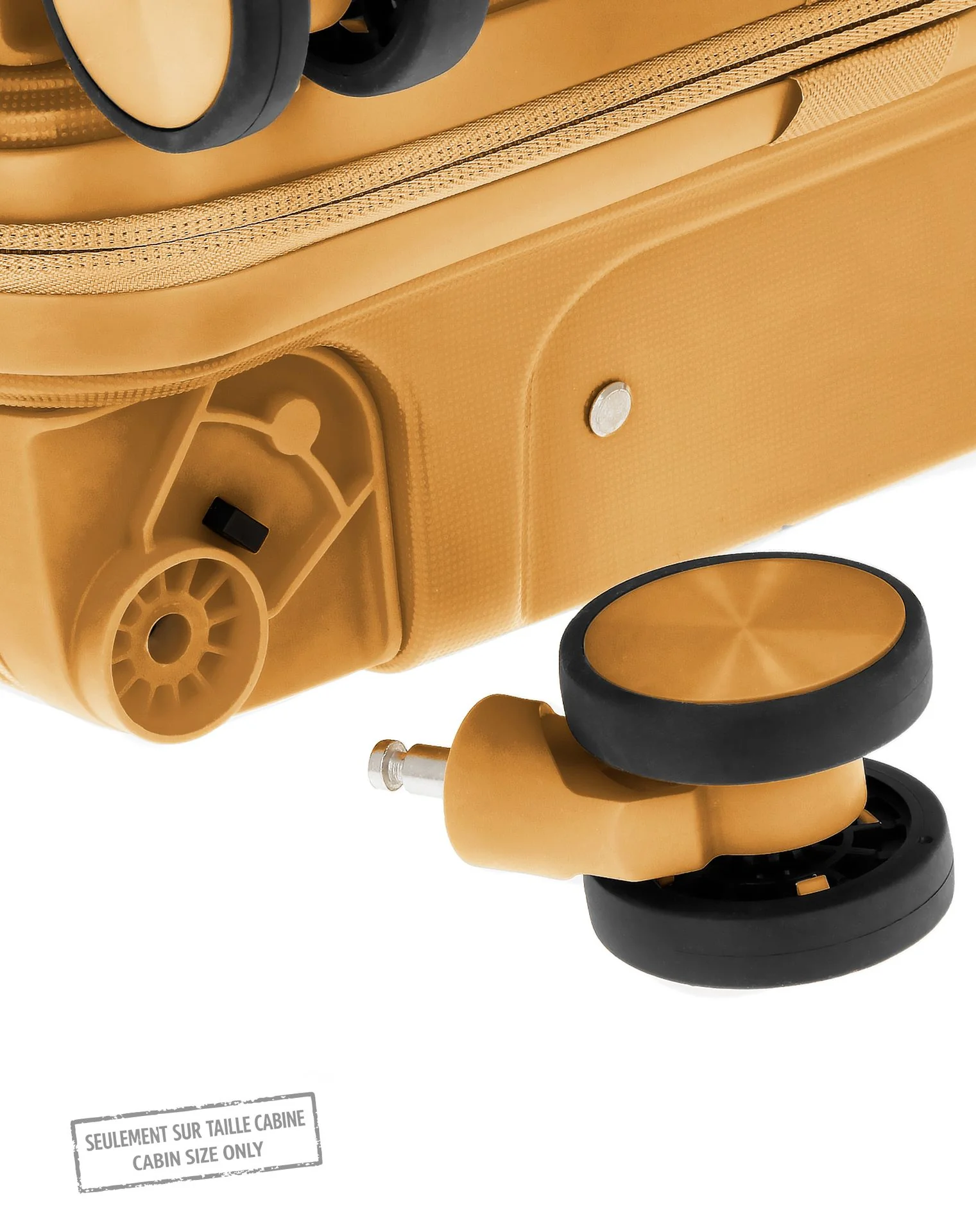 Lot de 4 Valises Rigides Grand Format, Taille Moyenne, Cabine et Cabine XS LUGANO - Image 20