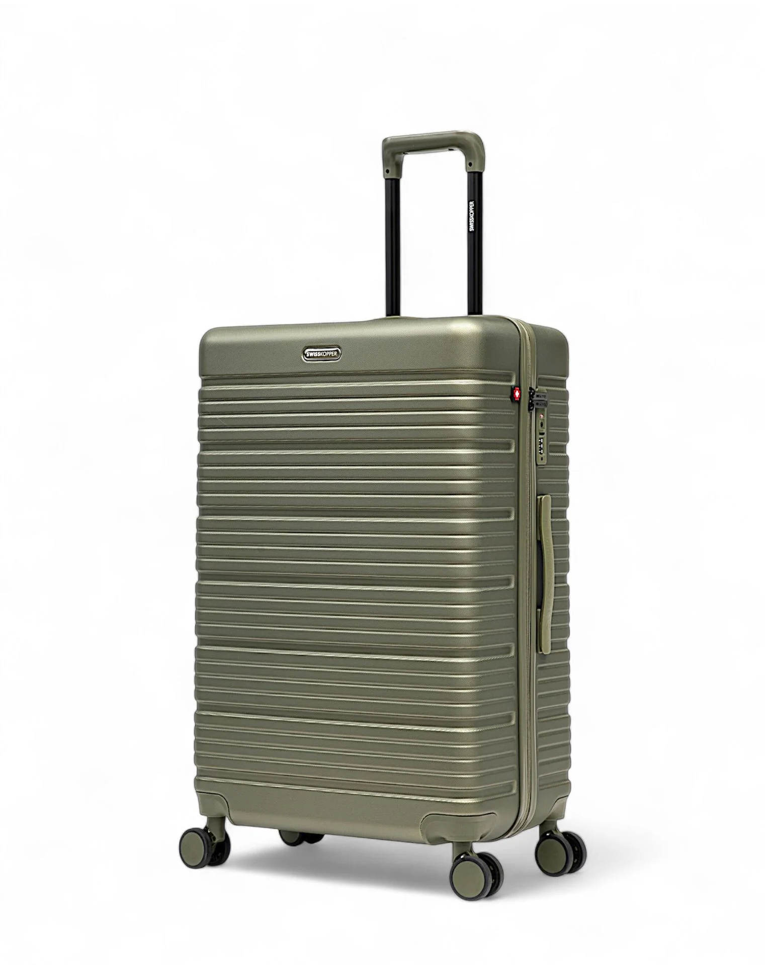 Lot de 4 Valises Rigides Grand Format, Taille Moyenne, Cabine et Cabine XS LUGANO - Image 33