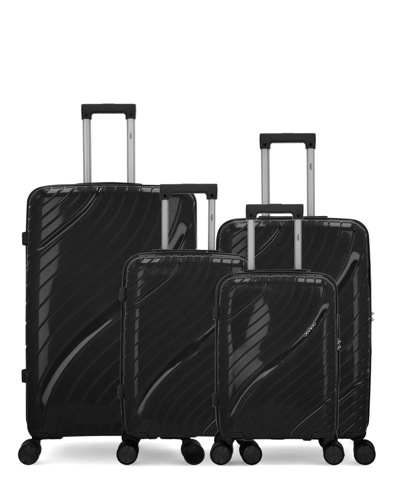 Lot de 4 Valises Rigides Grand Format, Taille Moyenne, Cabine et Cabine XS LYRA - Image 33