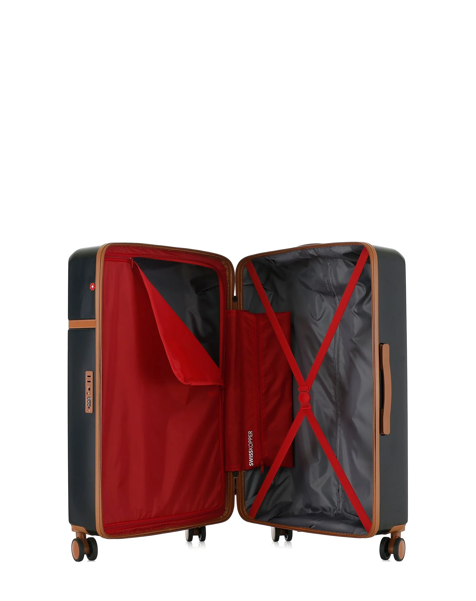 Lot de 4 Valises Rigides Grand Format, Taille Moyenne, Cabine et Cabine XS ZERMATT - Swiss Kopper | Baage - Image 41