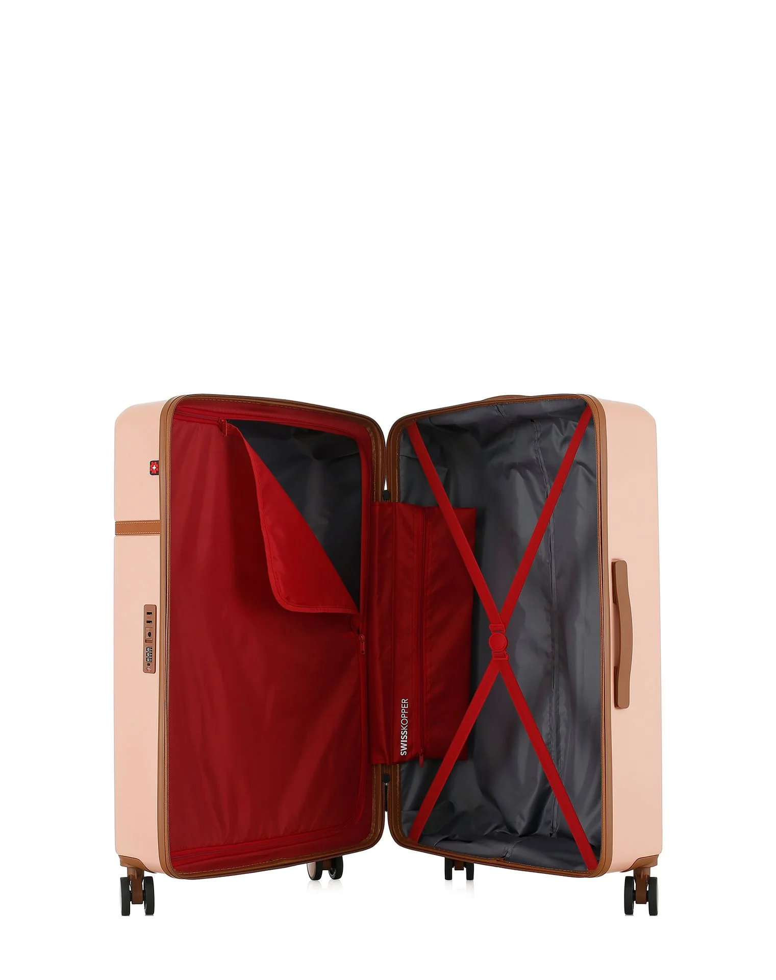 Lot de 4 Valises Rigides Grand Format, Taille Moyenne, Cabine et Cabine XS ZERMATT - Swiss Kopper | Baage - Image 6