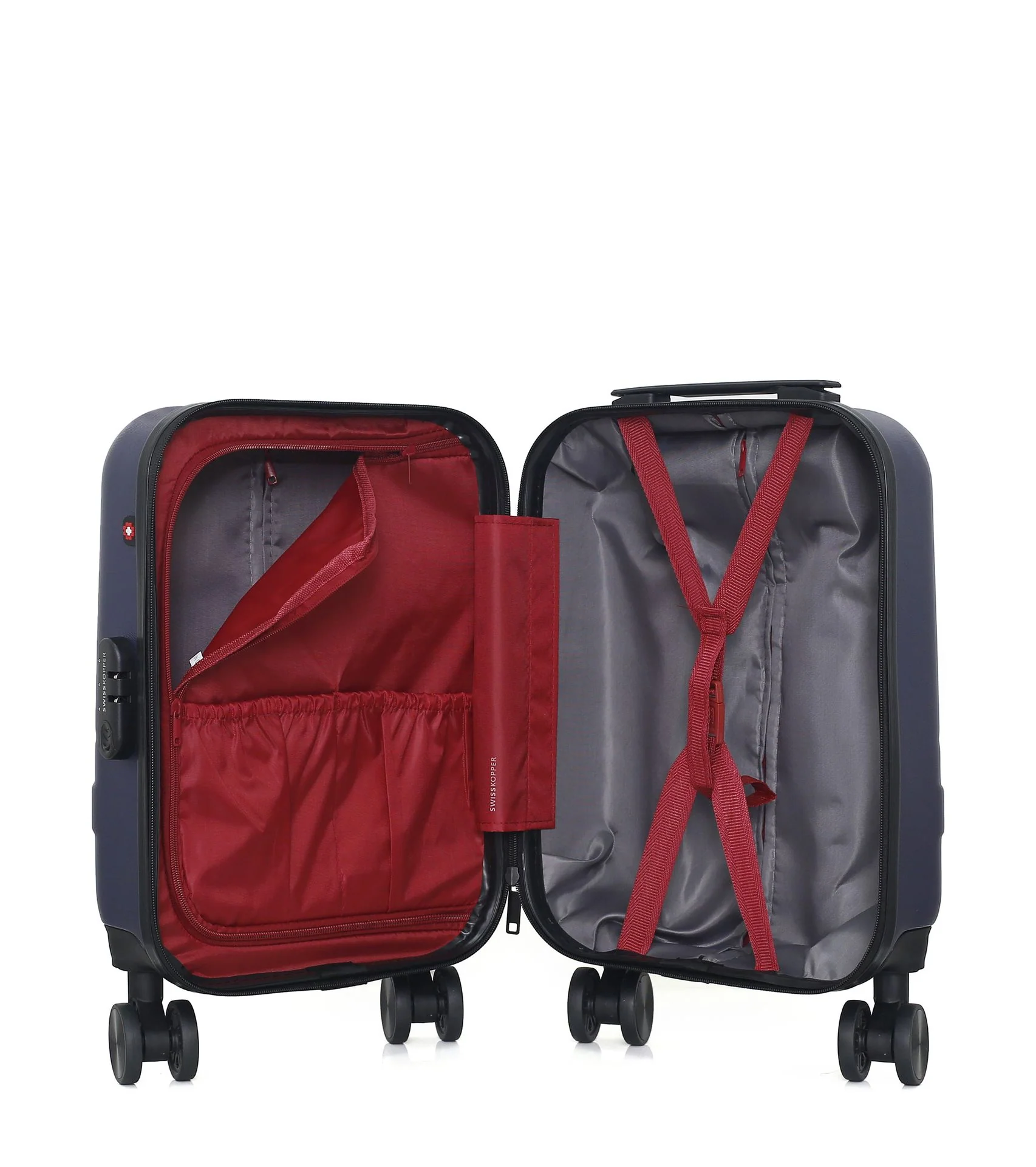 Lot de 4 Valises Rigides Grand Format, Taille Moyenne, Cabine et Cabine XXS USTER - Image 15